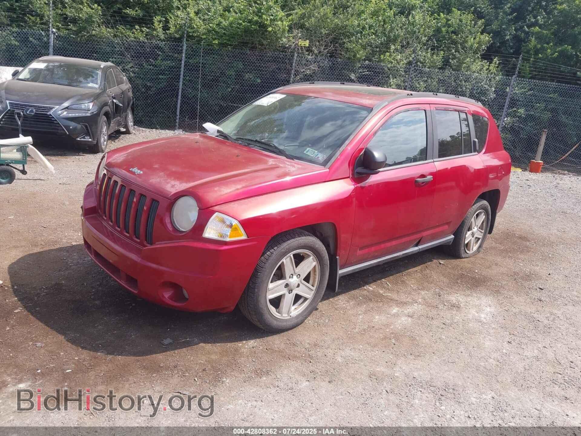 2008 JEEP COMPASS - VIN: 1J8FF47W68D516614 - Фото 2