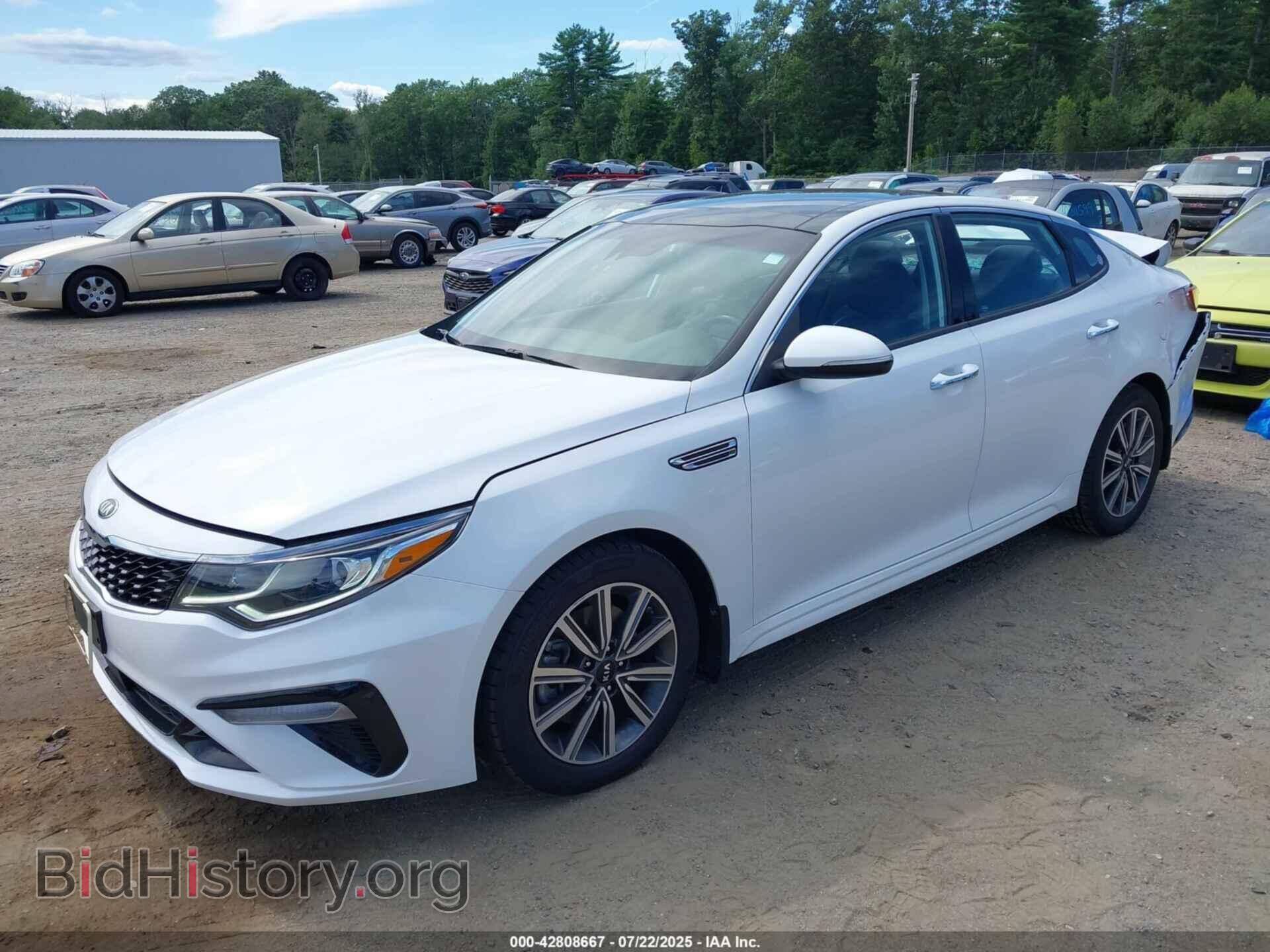 2019 KIA OPTIMA - VIN: 5XXGU4L18KG333076 - Фото 2