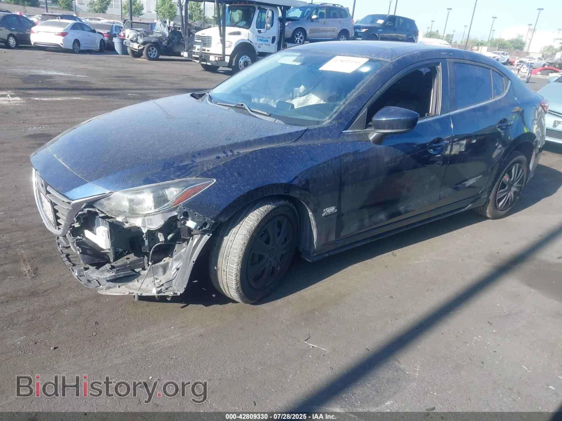 2014 MAZDA MAZDA3 - VIN: JM1BM1V78E1169581 - Фото 2