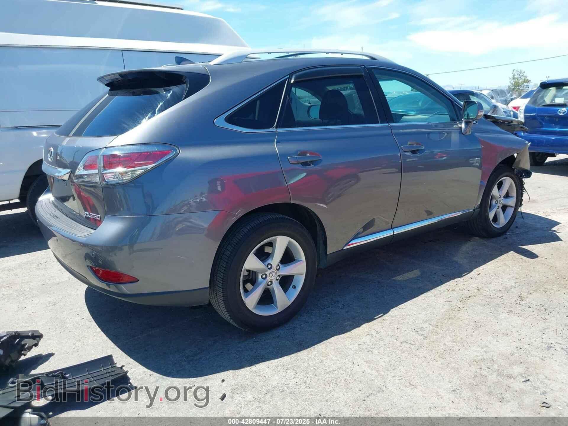 2014 LEXUS RX 350 - VIN: 2T2ZK1BA7EC139760 - Фото 4