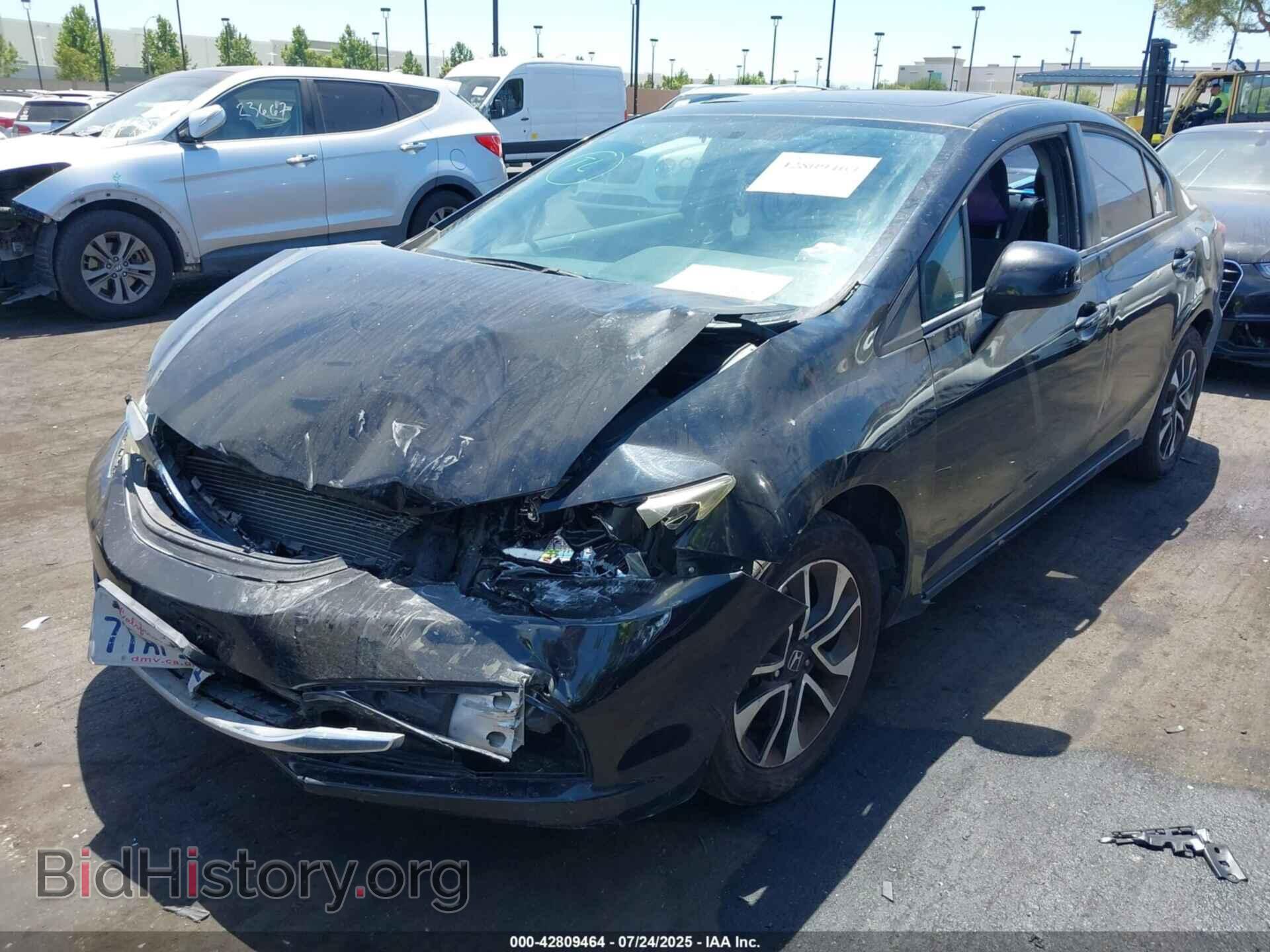 2013 HONDA CIVIC - VIN: 19XFB2F81DE211623 - Фото 2