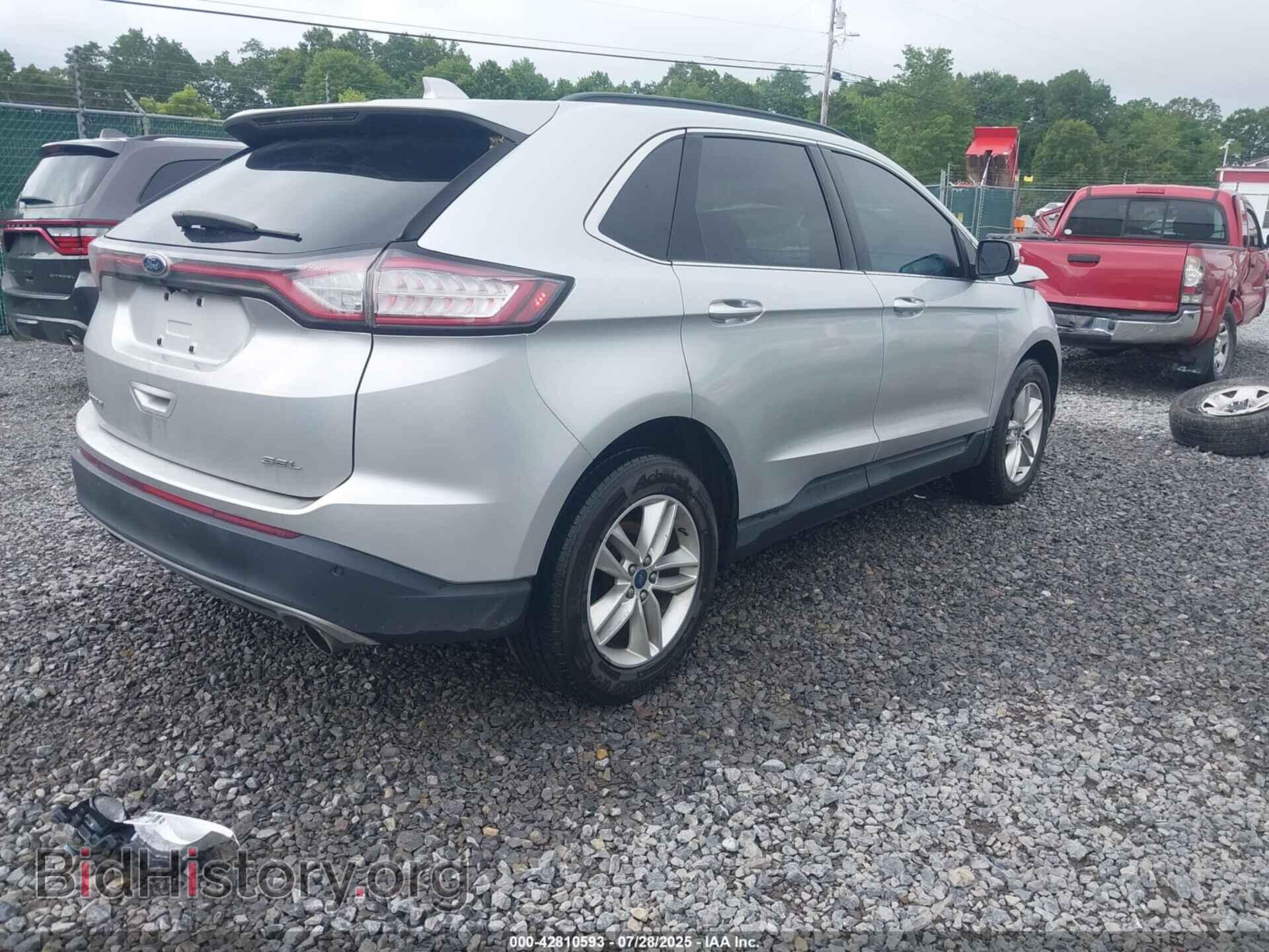 2015 FORD EDGE - VIN: 2FMTK4J80FBB50969 - Фото 4