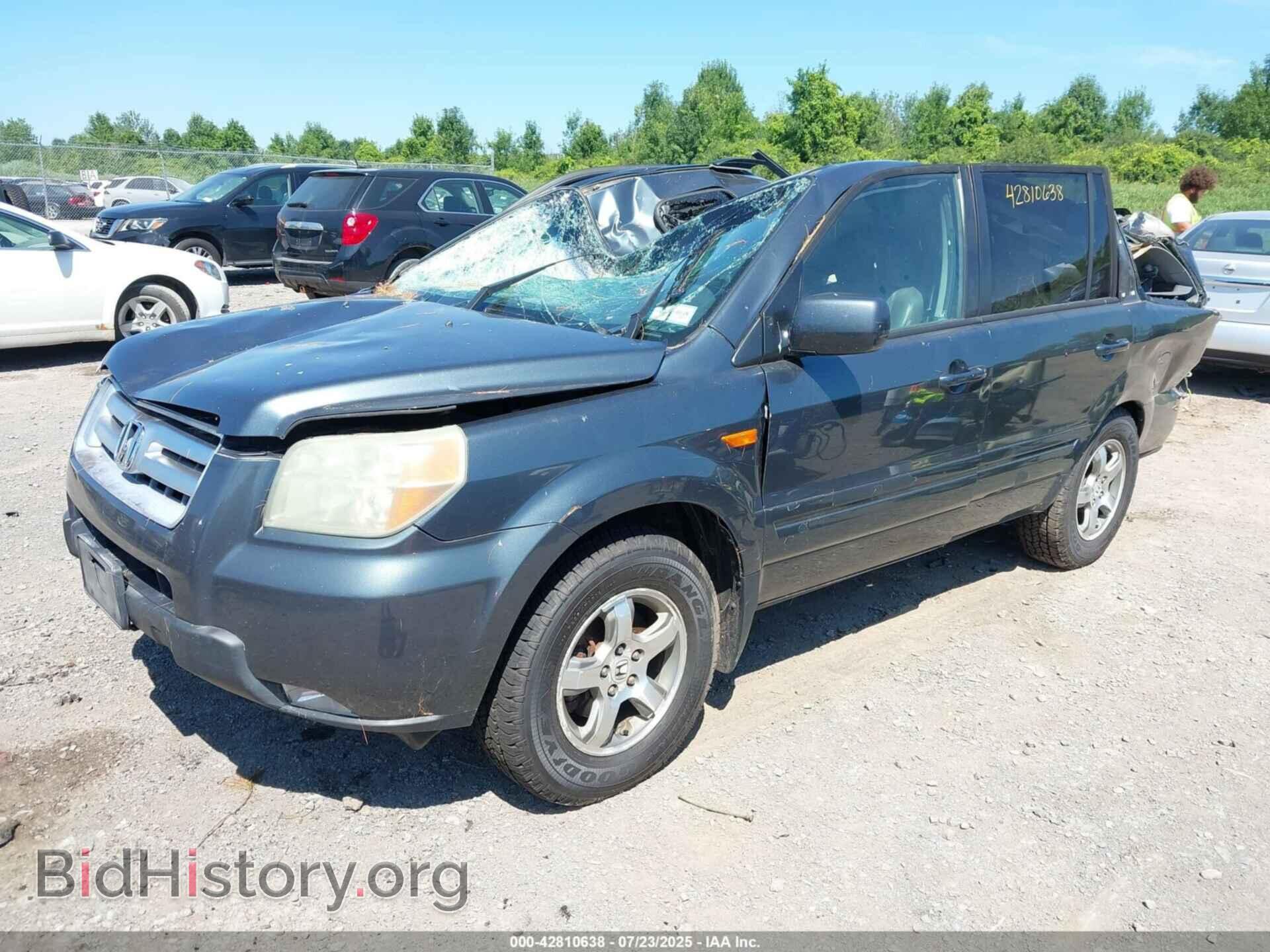 2006 HONDA PILOT - VIN: 5FNYF18536B012838 - Фото 2