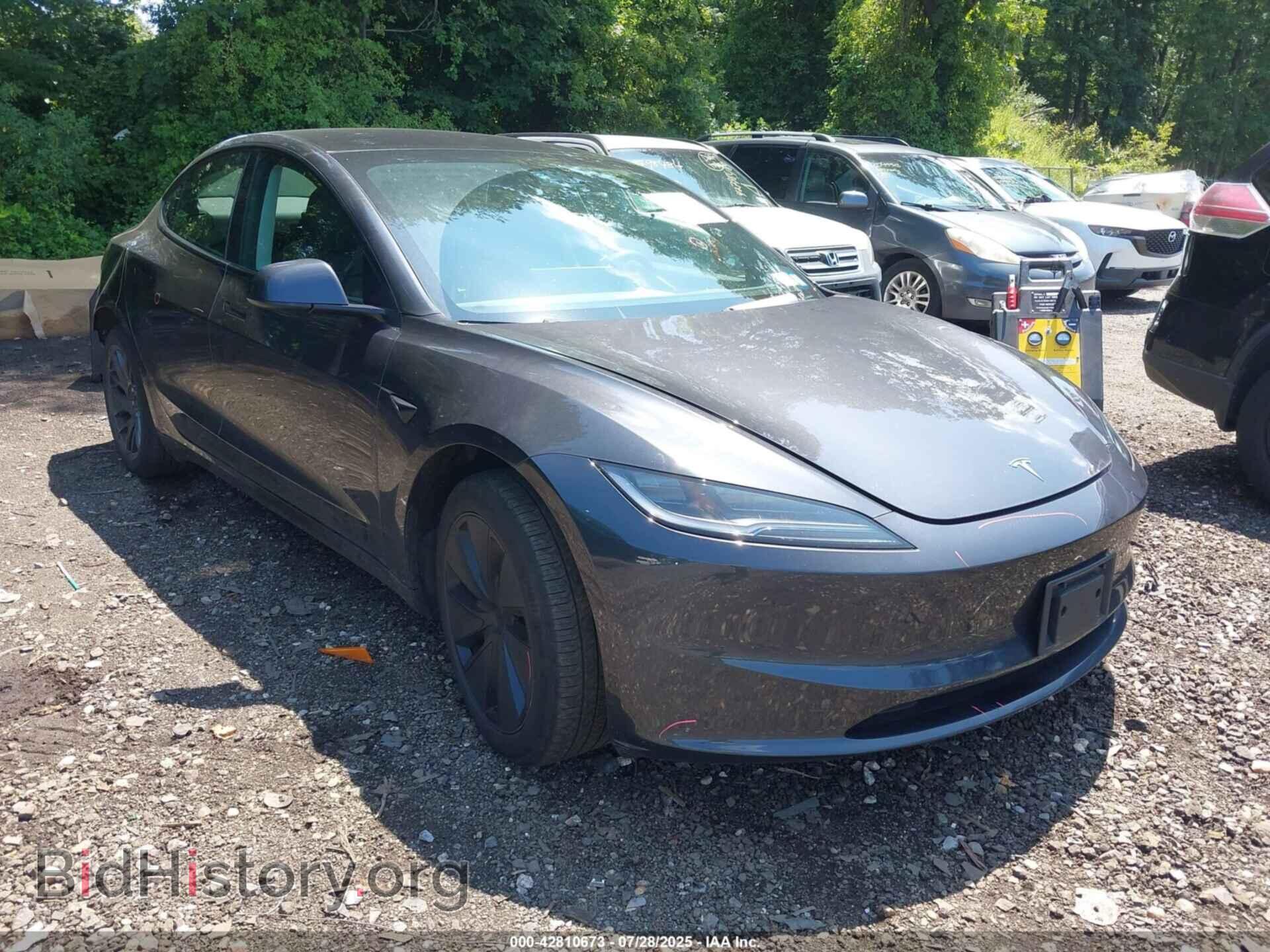 Photo 5YJ3E1EA4RF767337 - TESLA MODEL 3 2024