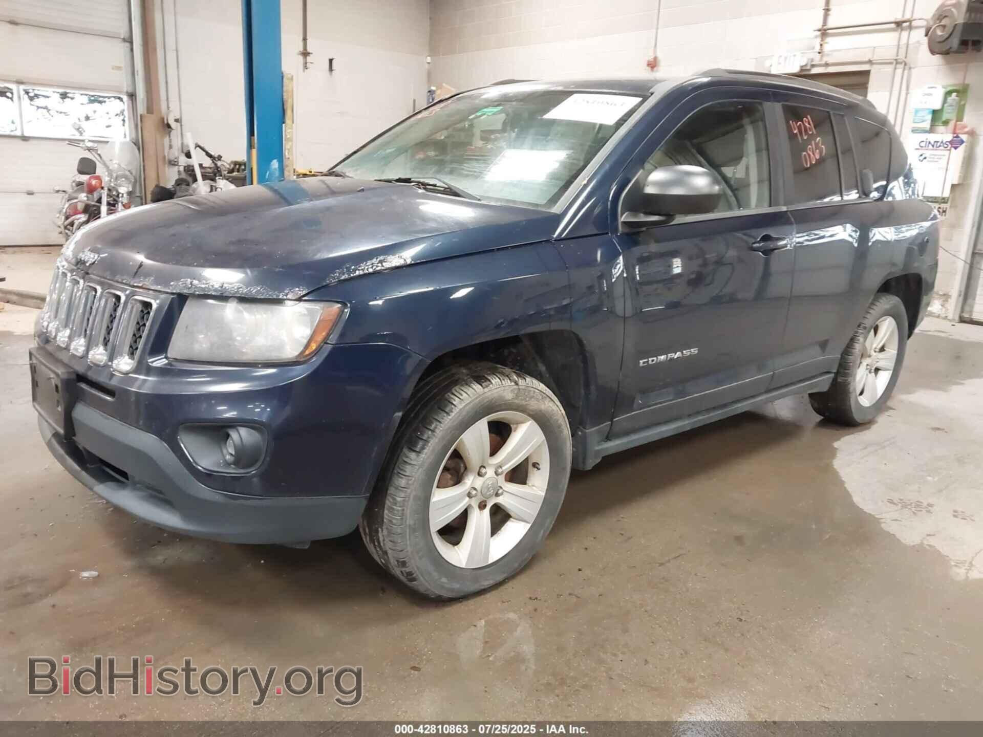 2014 JEEP COMPASS - VIN: 1C4NJDBB2ED808780 - Фото 2