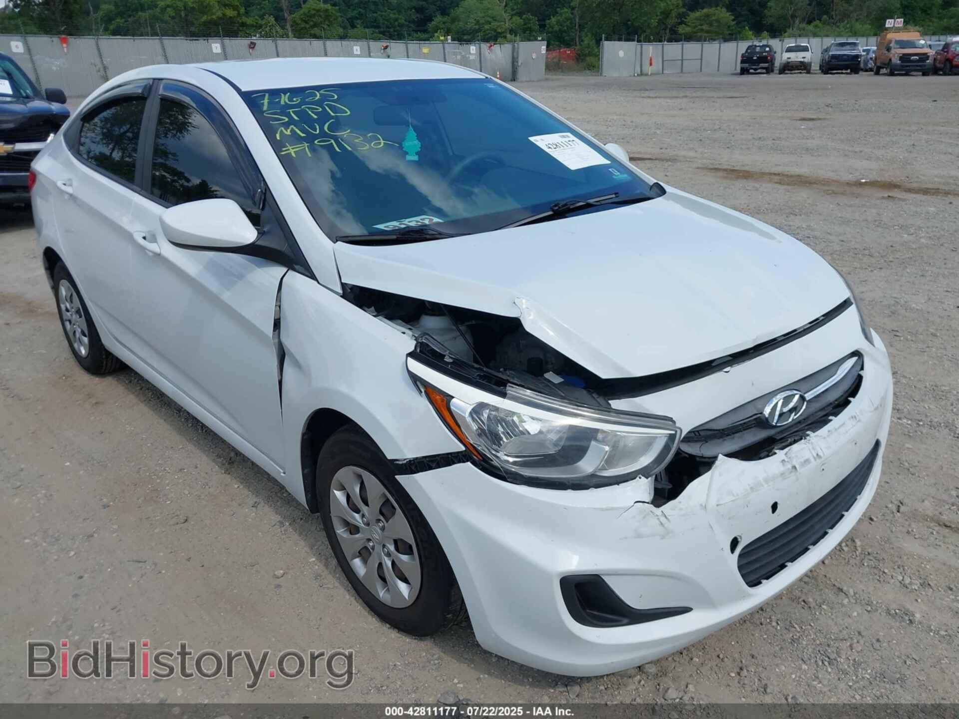 Фотография KMHCT4AE0HU367356 - HYUNDAI ACCENT 2017