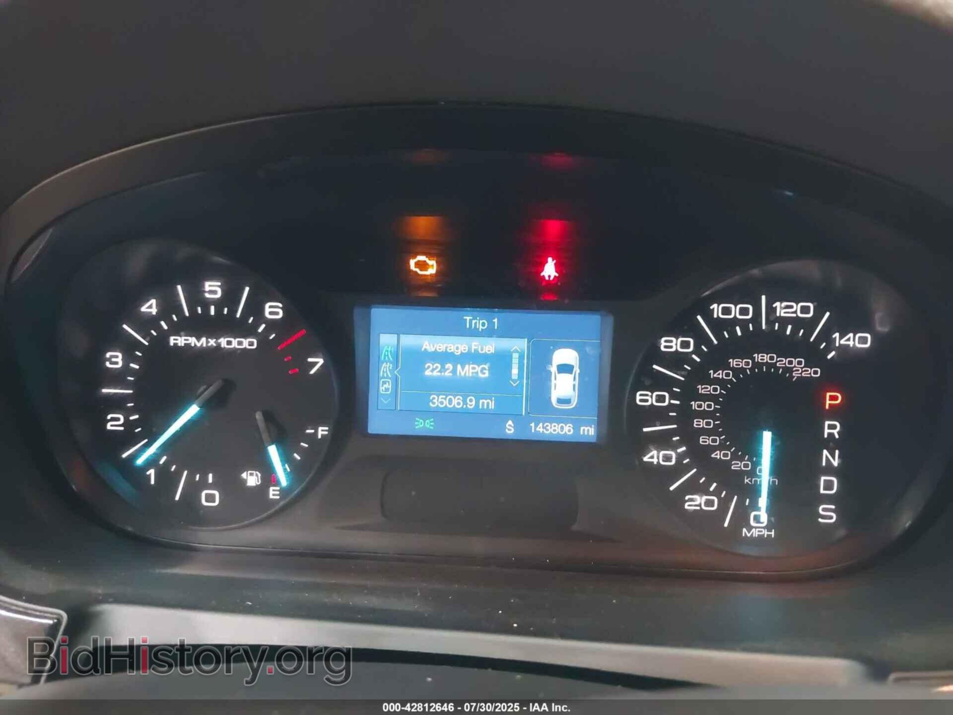 2014 FORD EDGE - VIN: 2FMDK4GC6EBA82126 - Фото 7
