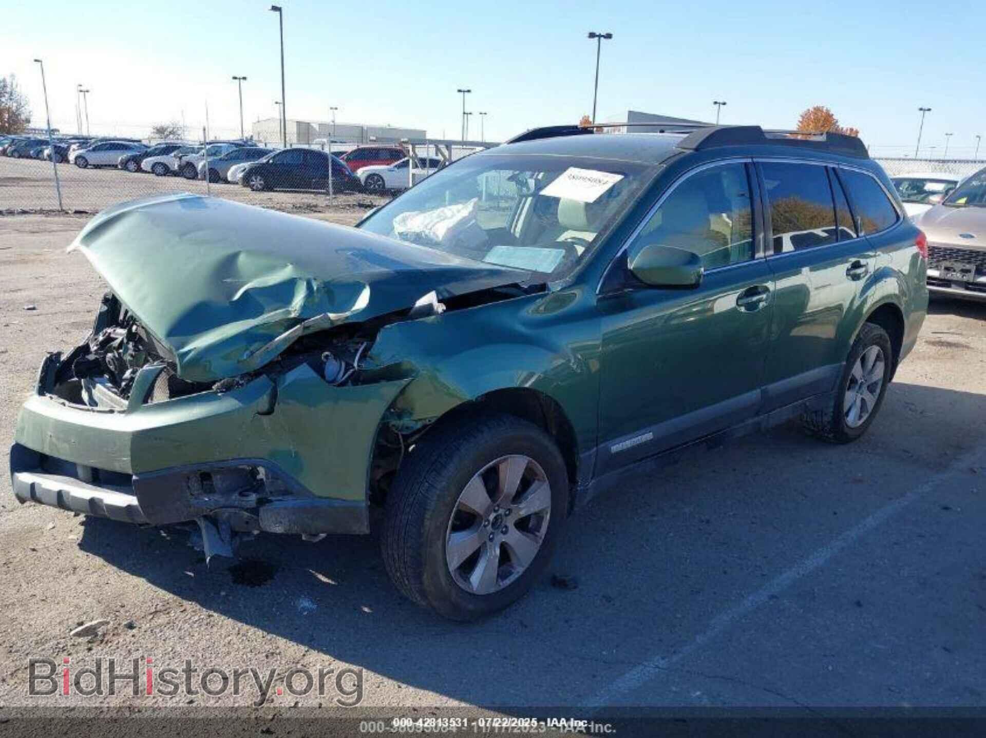 2012 SUBARU OUTBACK - VIN: 4S4BRBFC7C1216191 - Фото 2