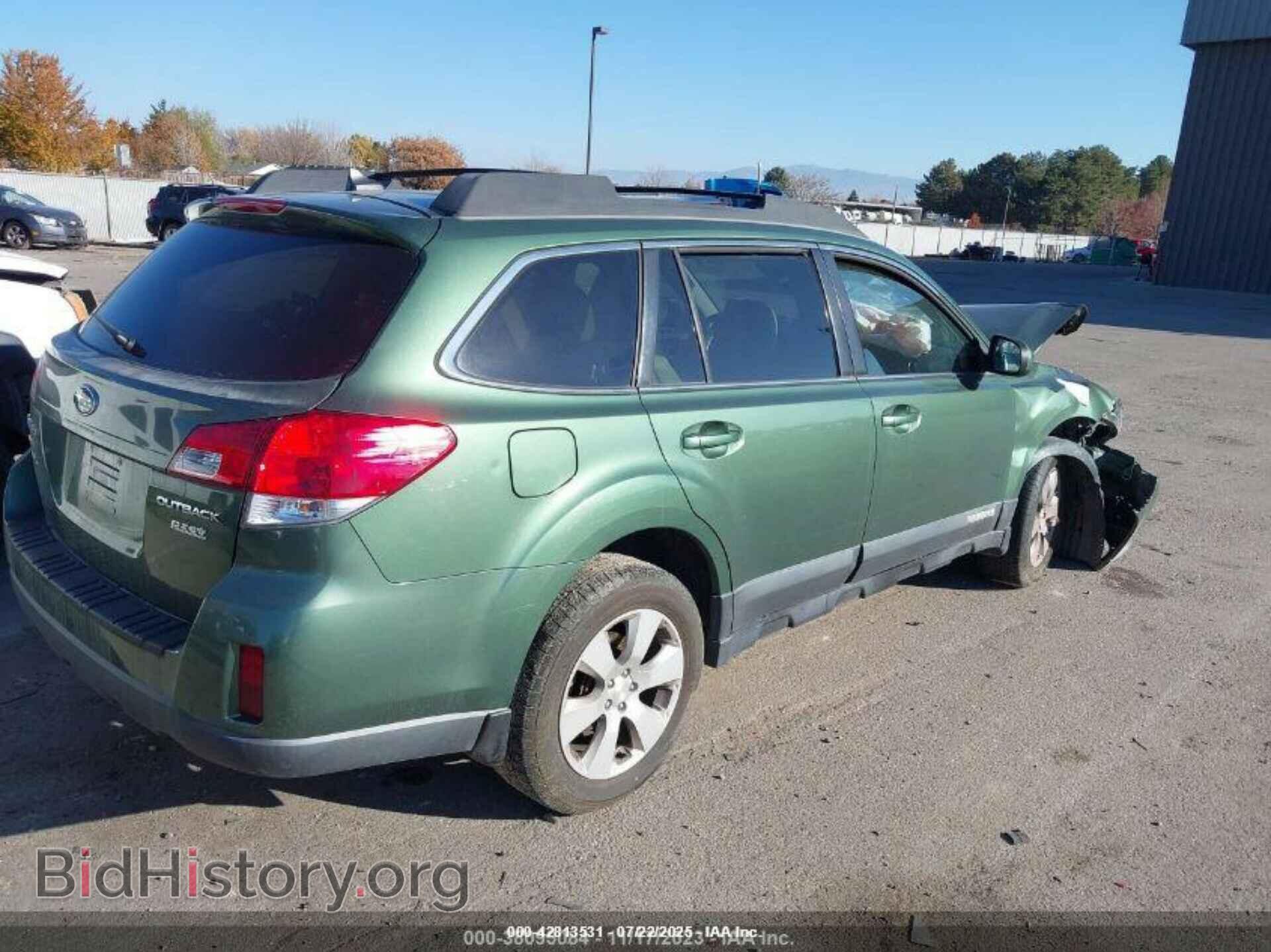 2012 SUBARU OUTBACK - VIN: 4S4BRBFC7C1216191 - Фото 4