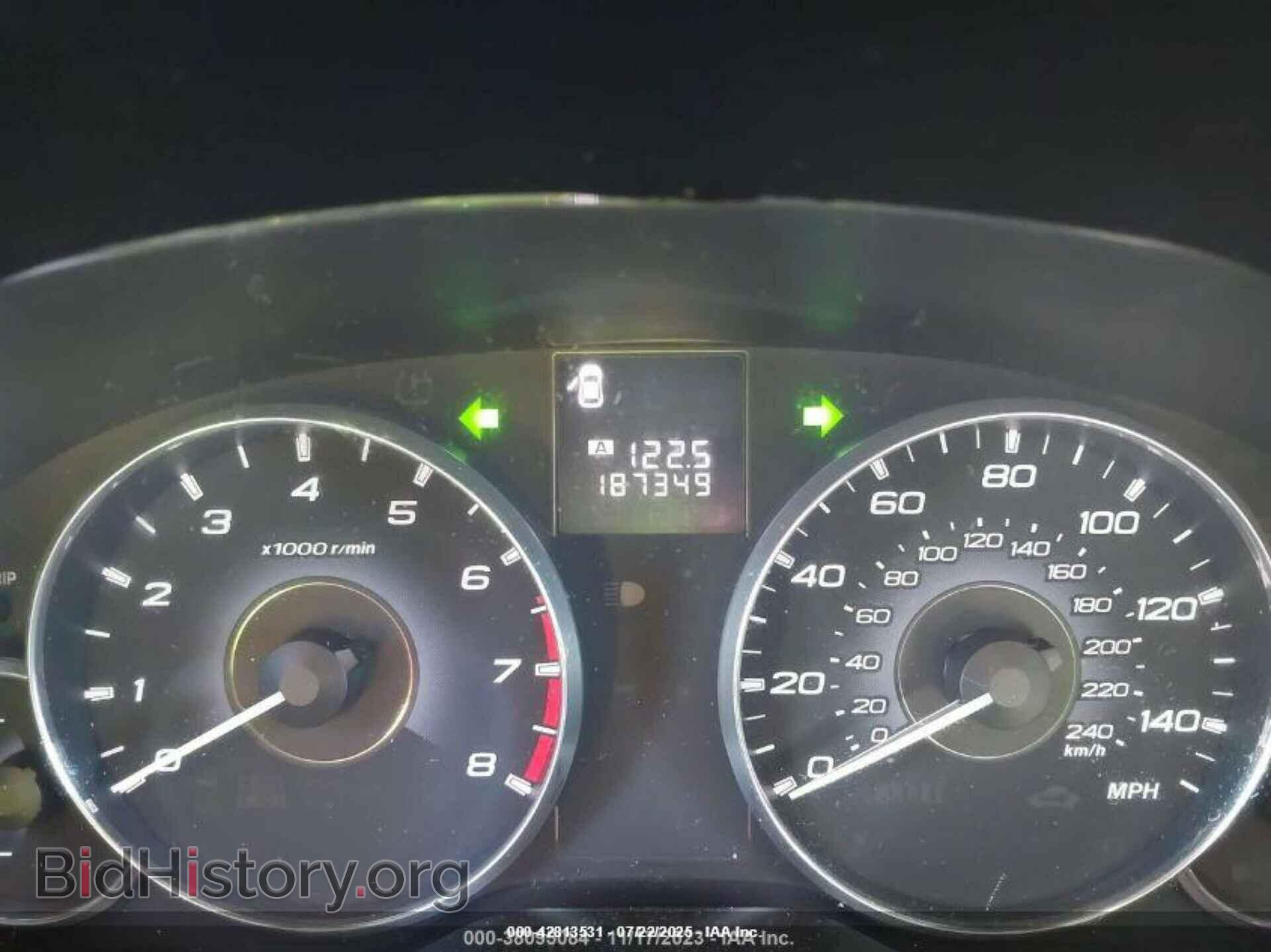 2012 SUBARU OUTBACK - VIN: 4S4BRBFC7C1216191 - Фото 7