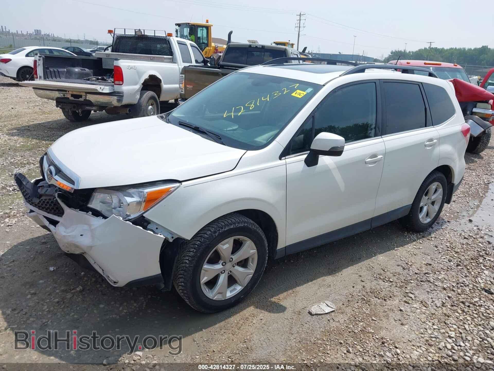 2014 SUBARU FORESTER - VIN: JF2SJAPC5EH491817 - Фото 2