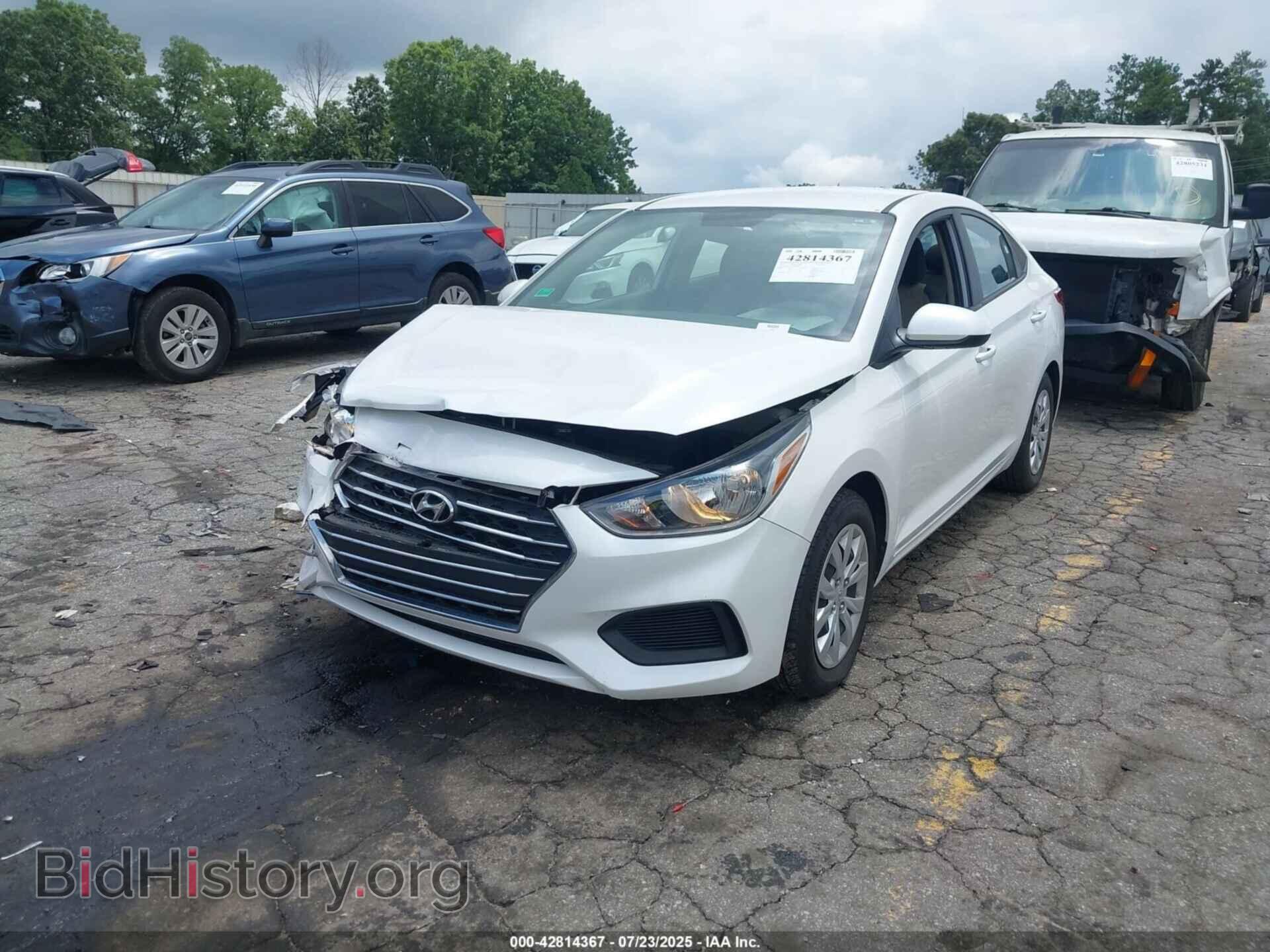 2019 HYUNDAI ACCENT - VIN: 3KPC24A3XKE065567 - Фото 2