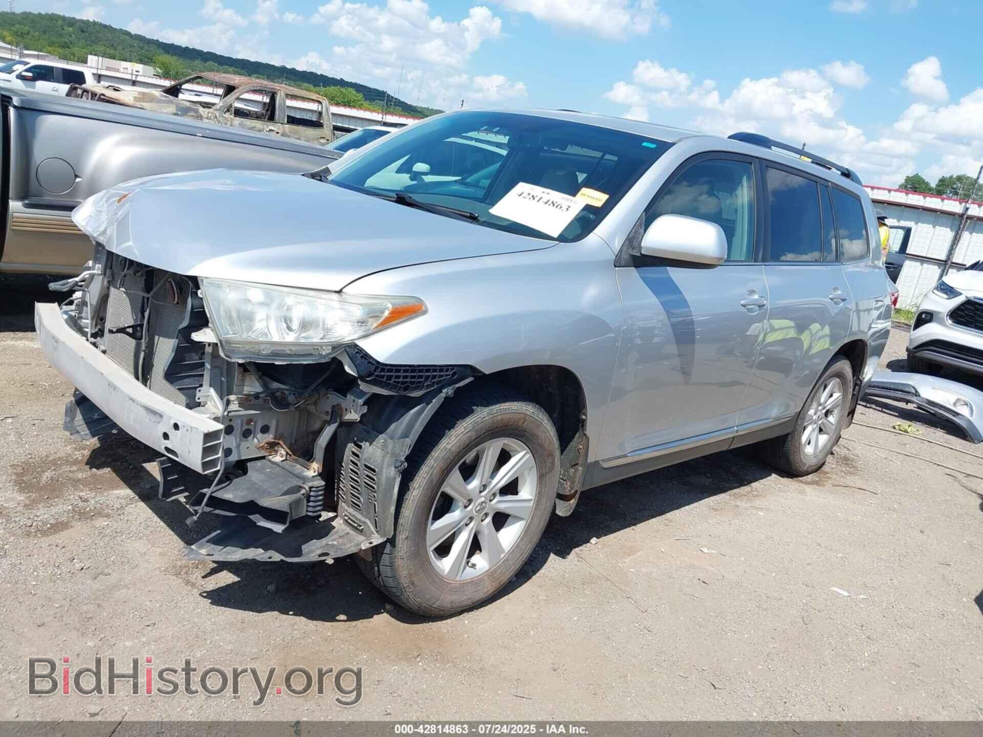 2012 TOYOTA HIGHLANDER - VIN: 5TDBK3EH1CS157900 - Фото 2