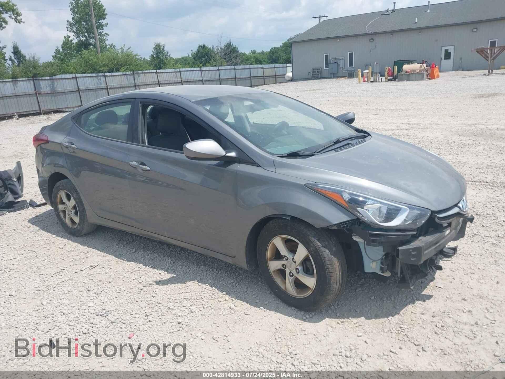 Фотография 5NPDH4AEXEH516596 - HYUNDAI ELANTRA 2014