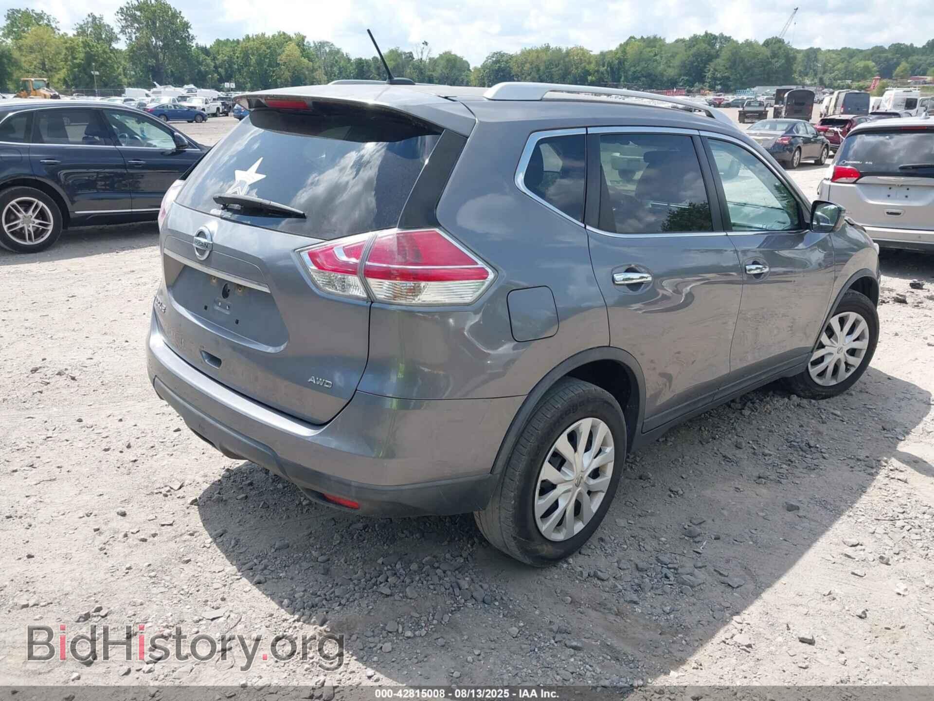 2016 NISSAN ROGUE - VIN: KNMAT2MV6GP660798 - Фото 4