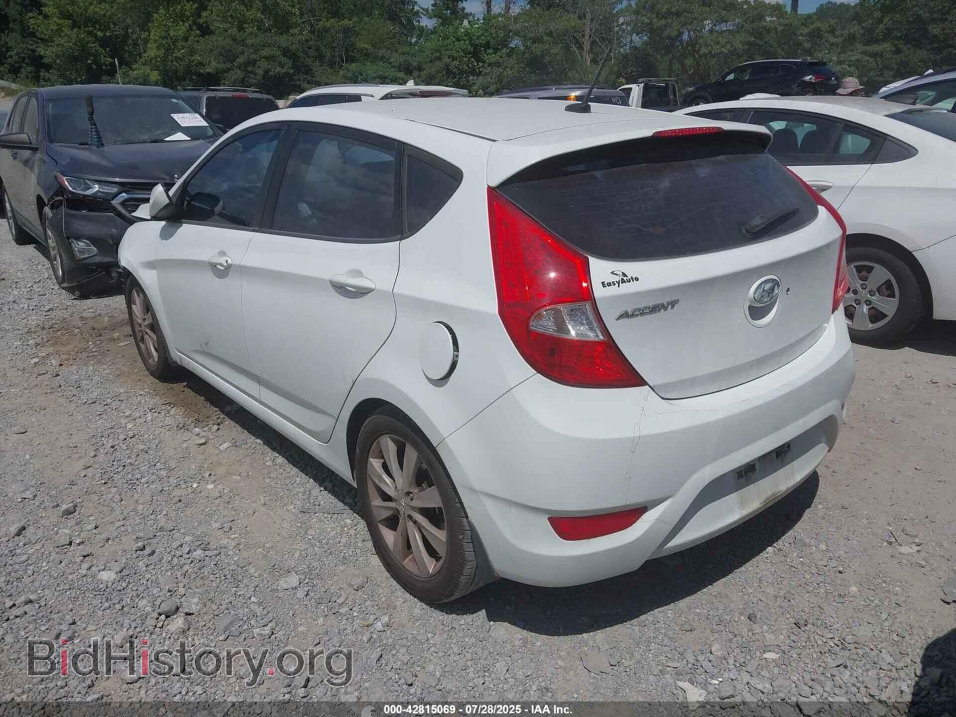 2012 HYUNDAI ACCENT - VIN: KMHCU5AE7CU042716 - Фото 3