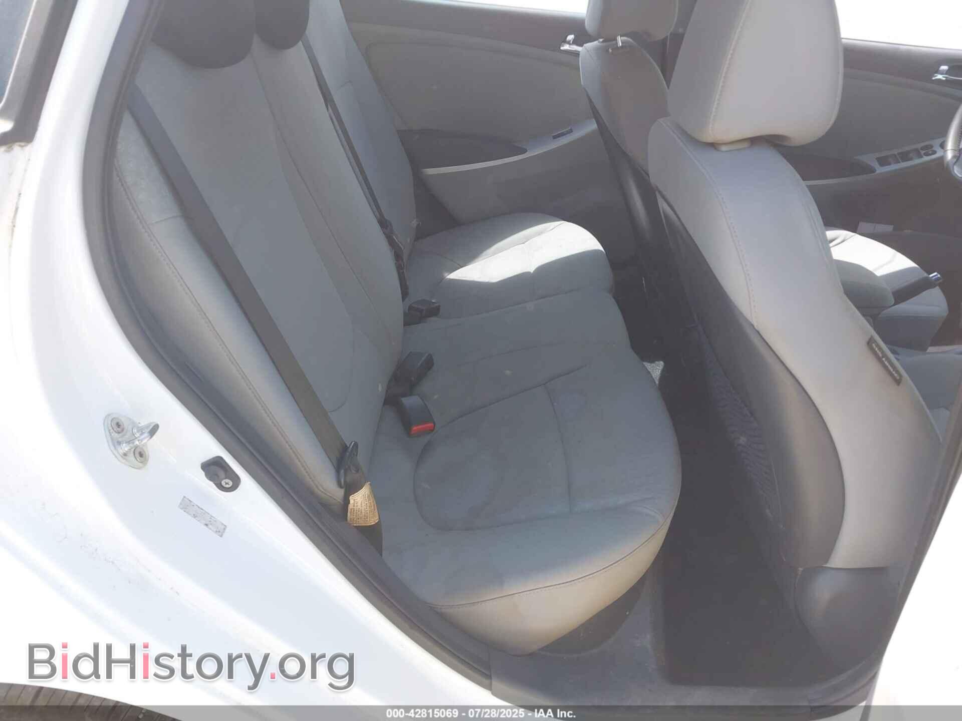 2012 HYUNDAI ACCENT - VIN: KMHCU5AE7CU042716 - Фото 8