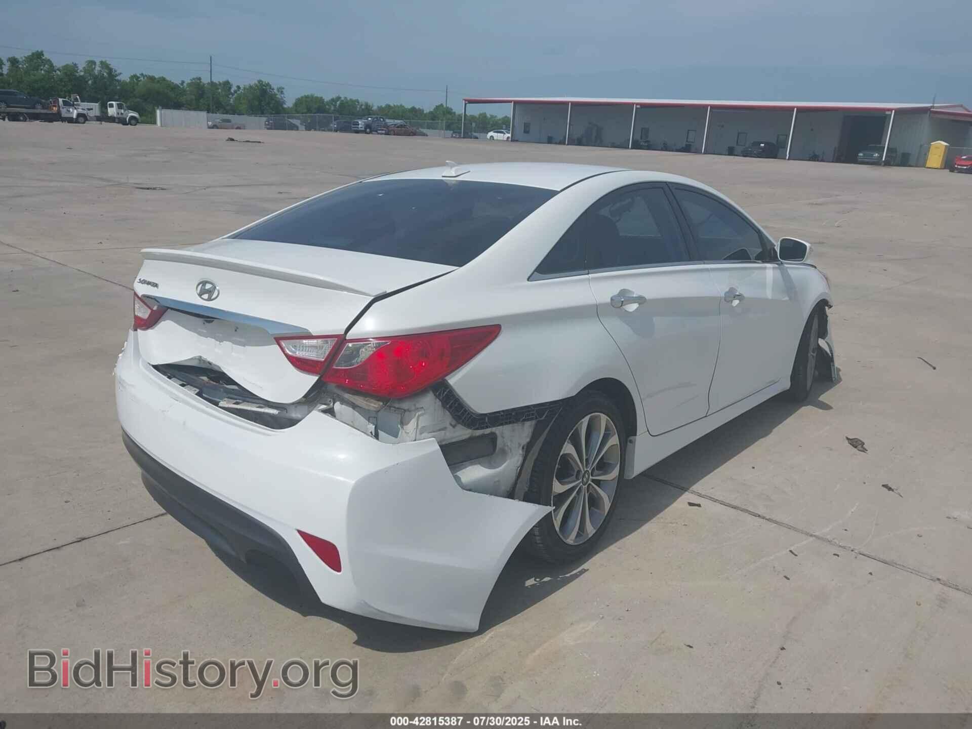2014 HYUNDAI SONATA - VIN: 5NPEC4AC1EH842952 - Фото 4