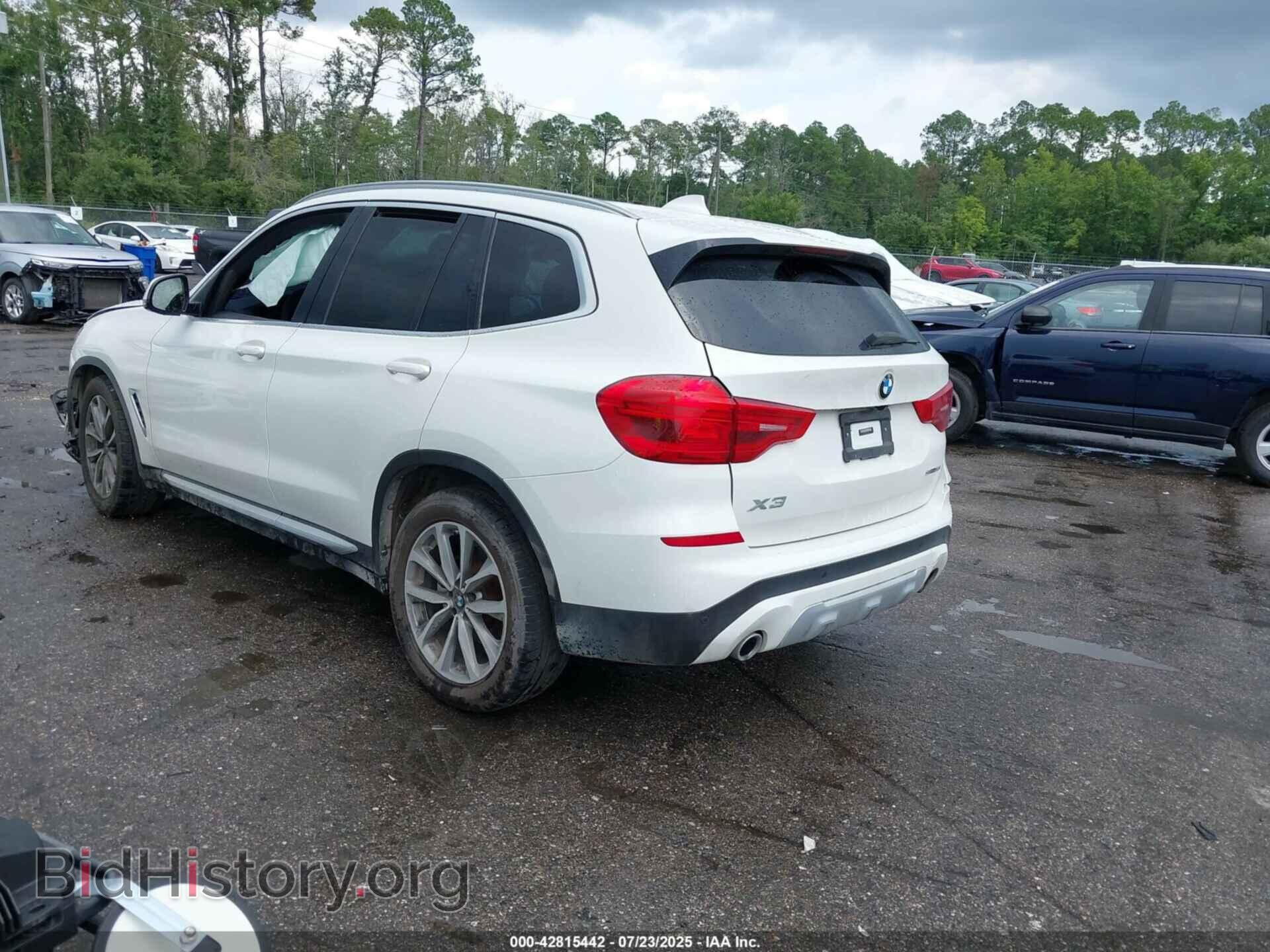 2019 BMW X3 - VIN: 5UXTR7C58KLF31131 - Фото 3