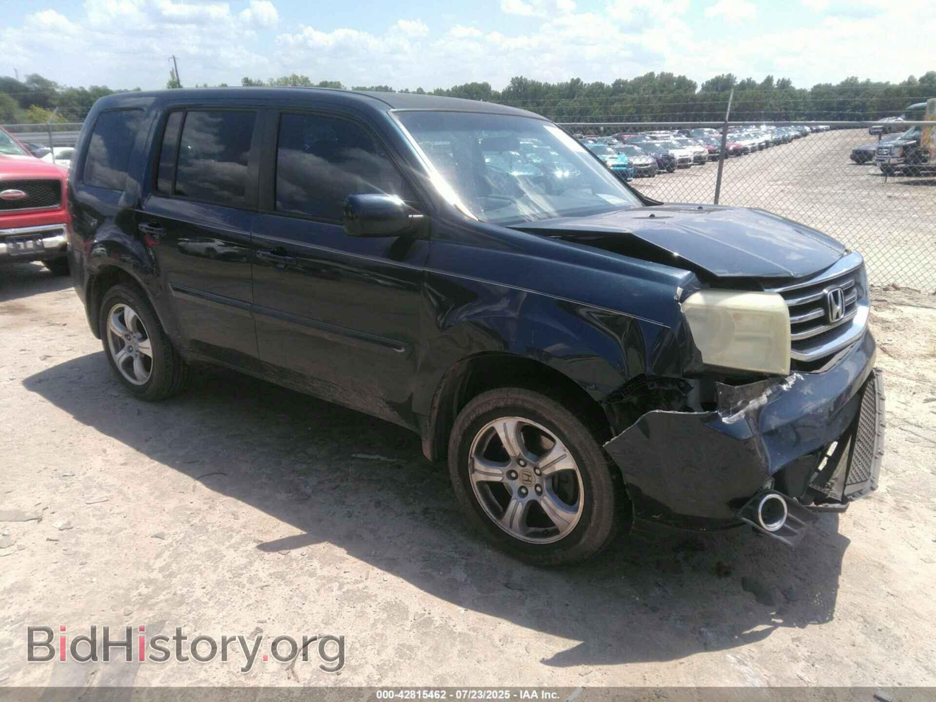 Фотография 5FNYF3H45CB007039 - HONDA PILOT 2012