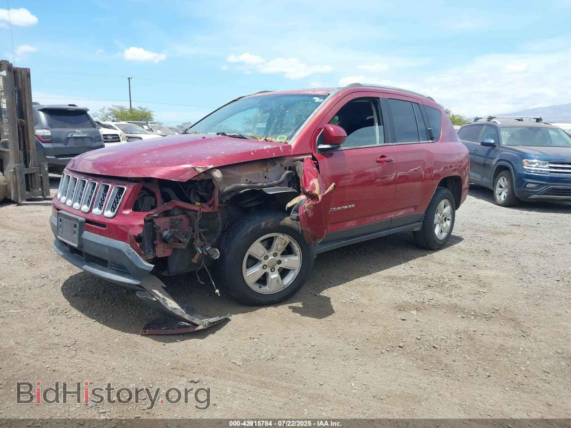 2014 JEEP COMPASS - VIN: 1C4NJCEA7ED630846 - Фото 2