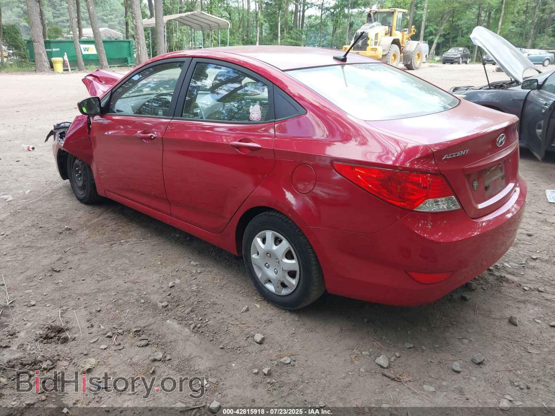 2014 HYUNDAI ACCENT - VIN: KMHCT4AE3EU759727 - Фото 3