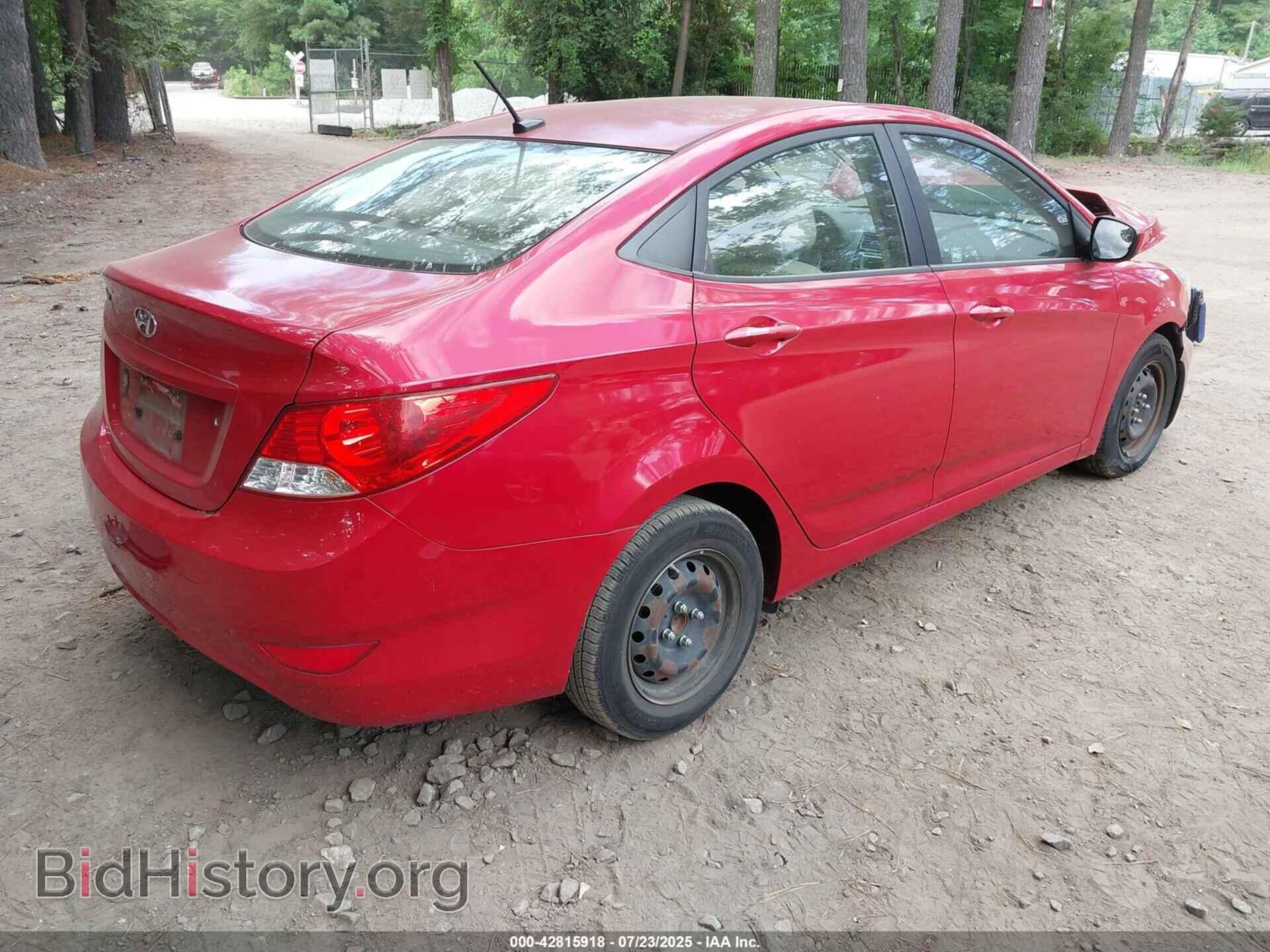 2014 HYUNDAI ACCENT - VIN: KMHCT4AE3EU759727 - Фото 4