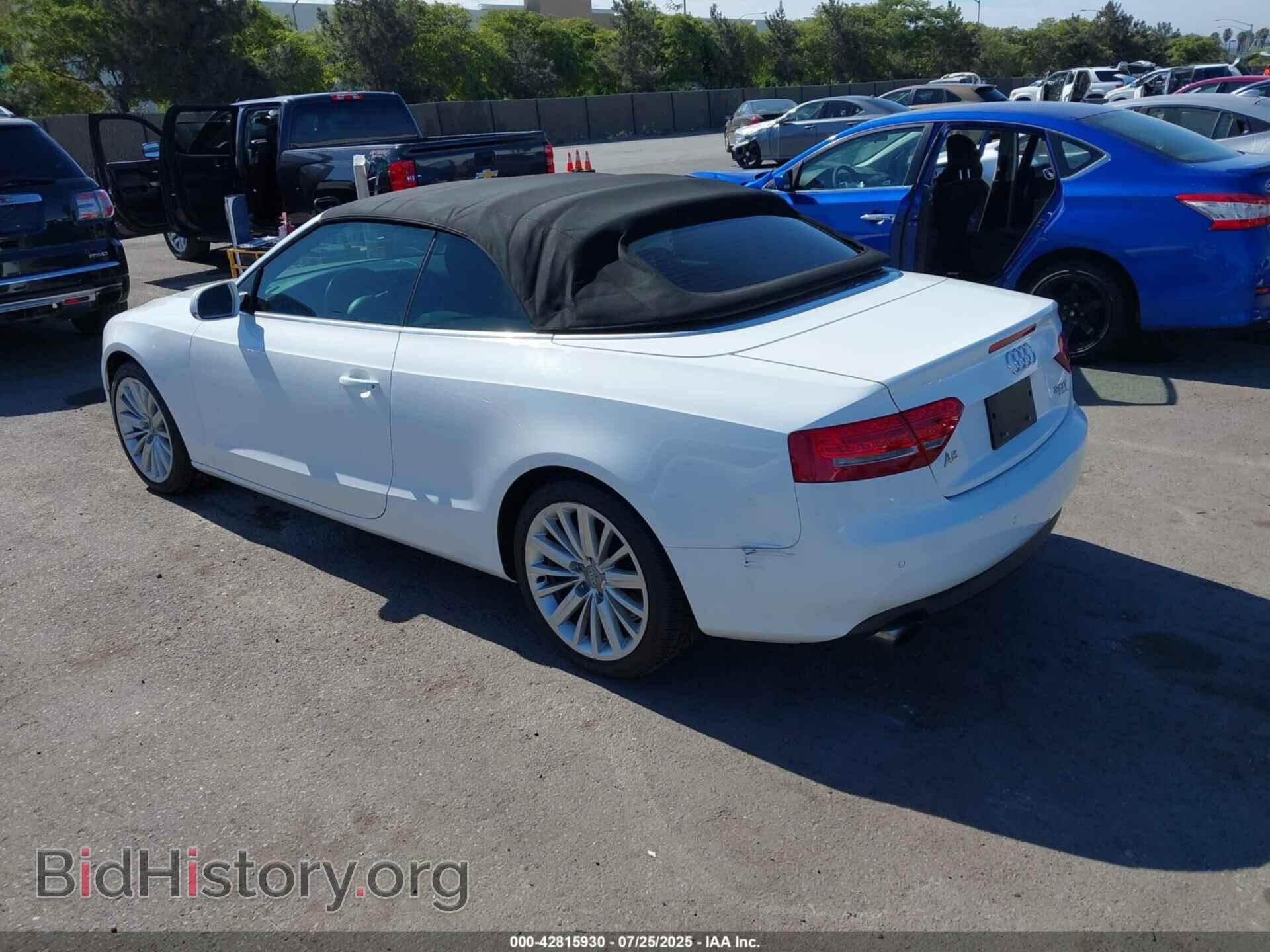 2011 AUDI A5 - VIN: WAULFAFH0BN017396 - Фото 3