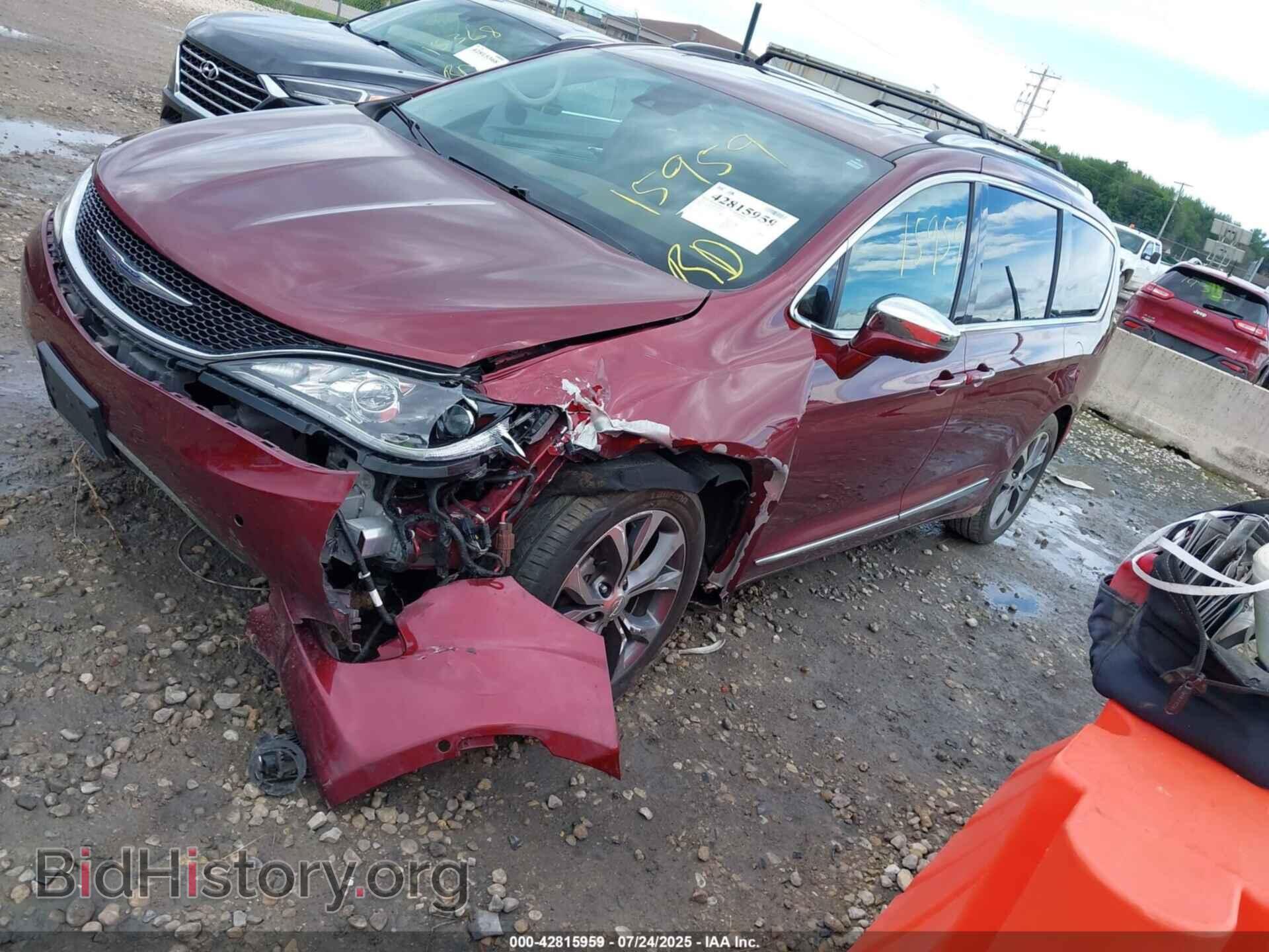 2017 CHRYSLER PACIFICA - VIN: 2C4RC1GG1HR602947 - Фото 2