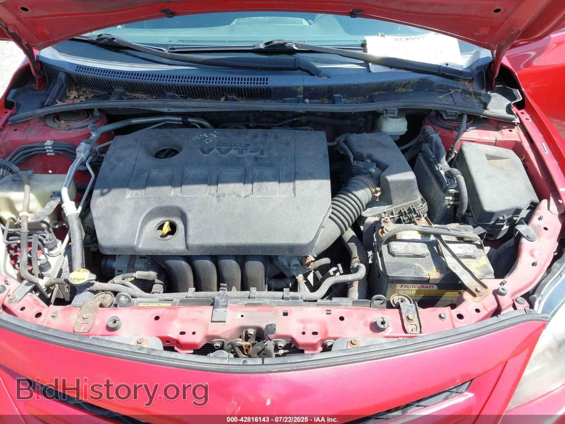 2011 TOYOTA COROLLA - VIN: 2T1BU4EE0BC718522 - Фото 10
