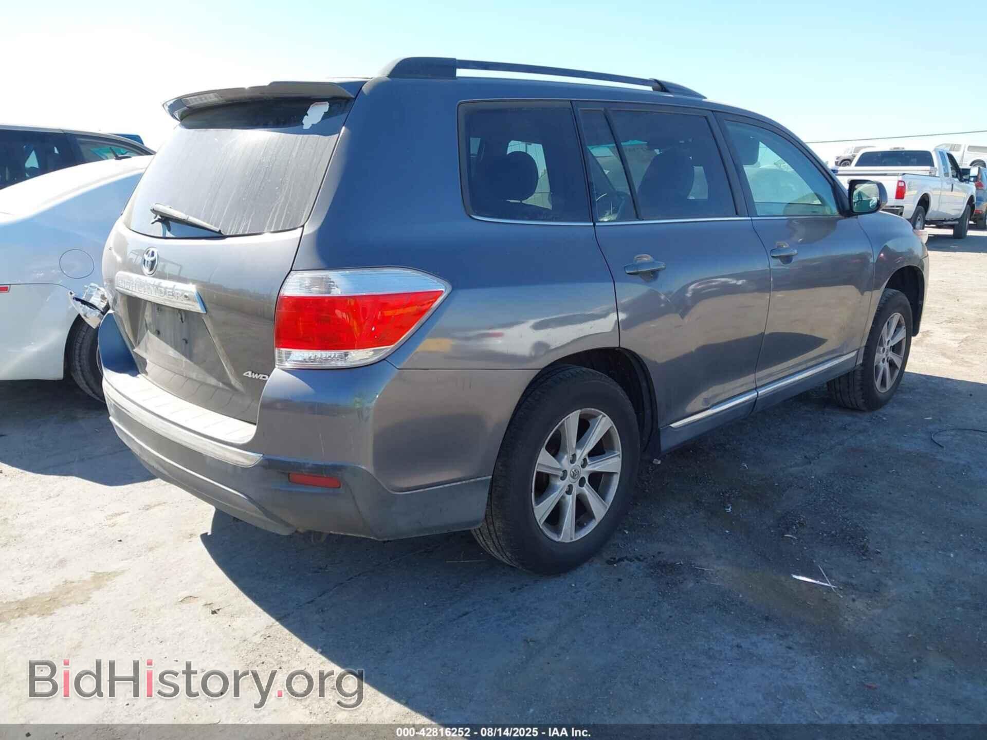 2011 TOYOTA HIGHLANDER - VIN: 5TDBK3EH0BS066826 - Фото 4