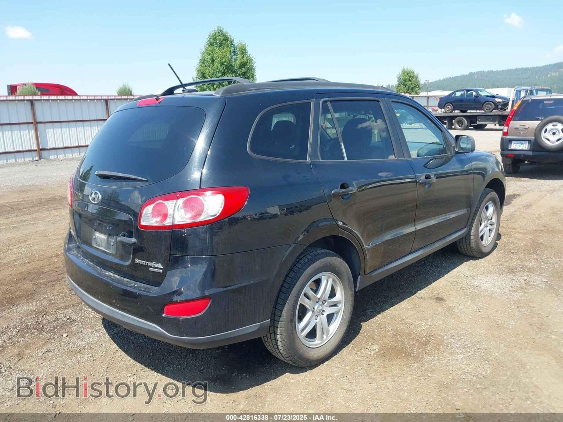 2010 HYUNDAI SANTA FE - VIN: 5NMSGDAB1AH366465 - Фото 4