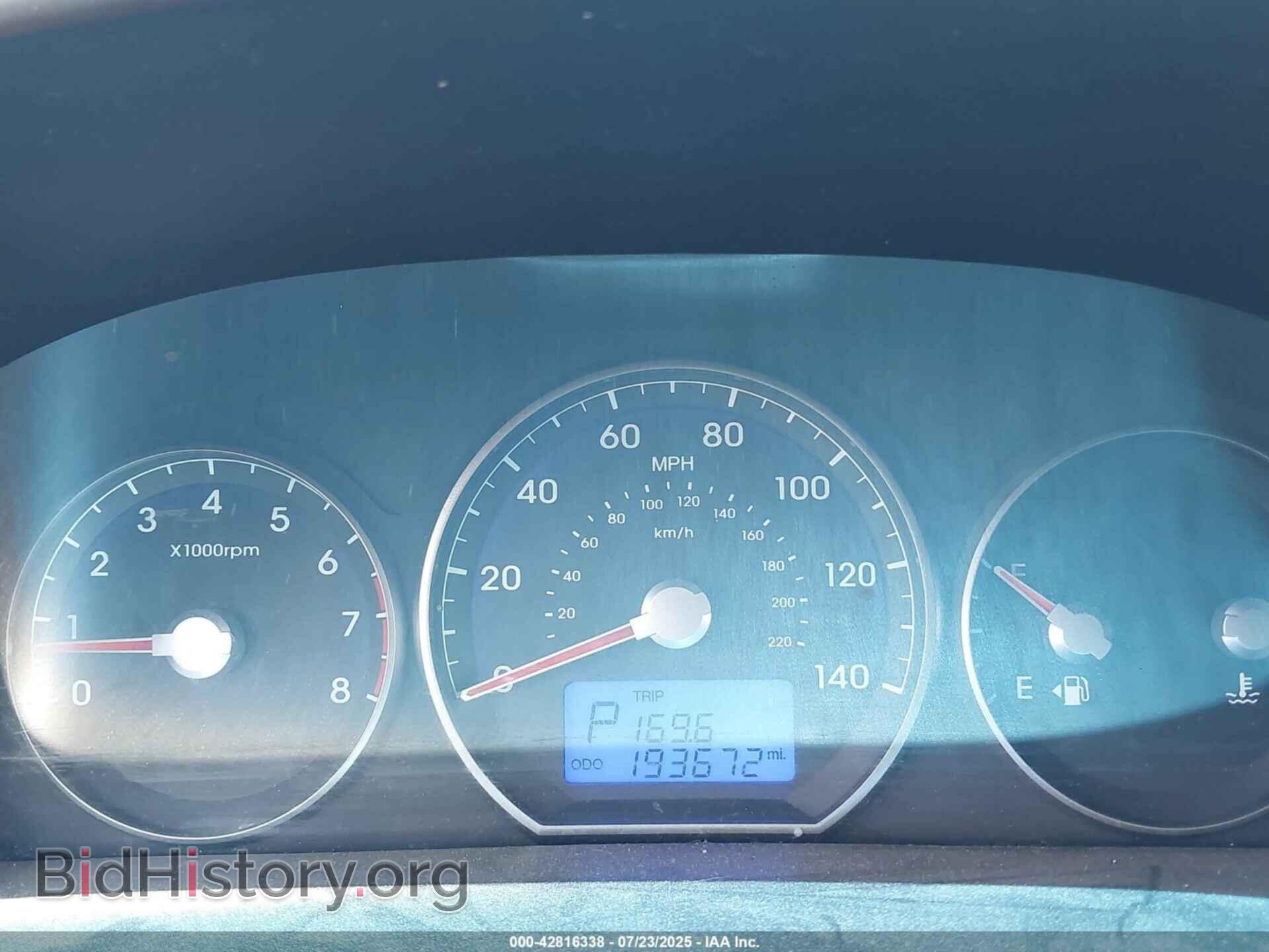 2010 HYUNDAI SANTA FE - VIN: 5NMSGDAB1AH366465 - Фото 7