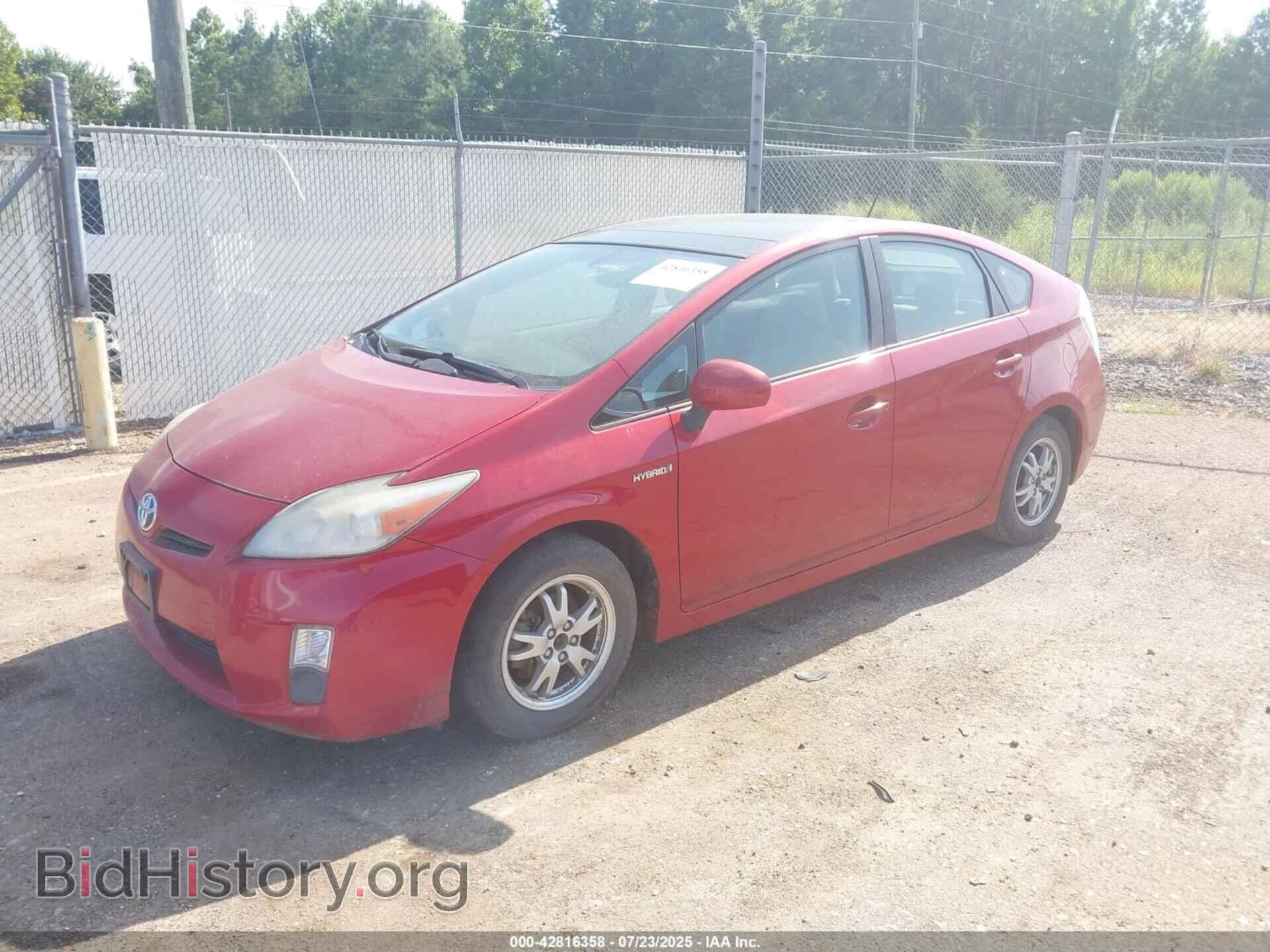 2010 TOYOTA PRIUS - VIN: JTDKN3DU5A0077117 - Фото 2