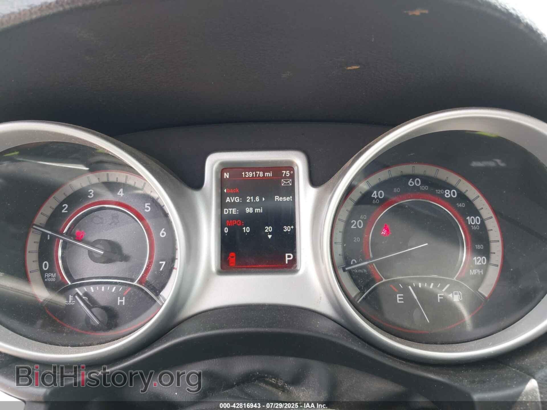 2016 DODGE JOURNEY - VIN: 3C4PDDEG5GT108532 - Фото 7