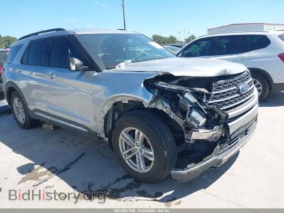 2020 Ford EXPLORER XLT, silver — VIN 1FMSK7DH6LGB93046, IAAI