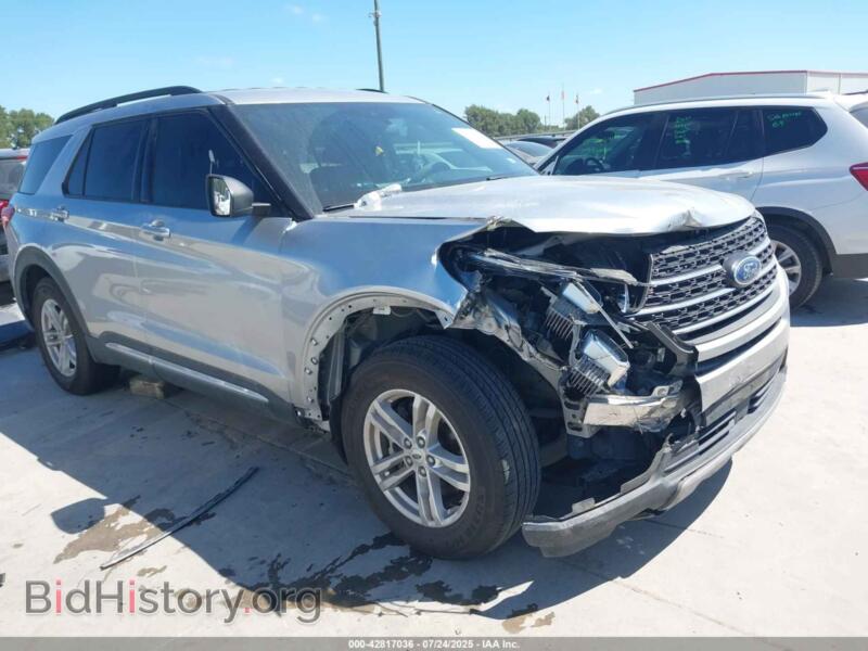 2020 Ford EXPLORER XLT (VIN 1FMSK7DH6LGB93046) — photo 1 of 15, IAAI, damage: front end