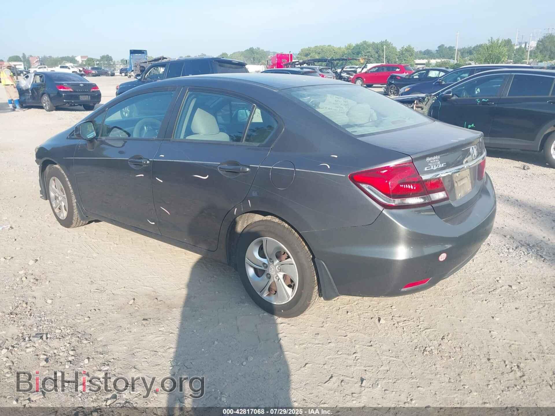2013 HONDA CIVIC - VIN: 2HGFB2F55DH557752 - Фото 3