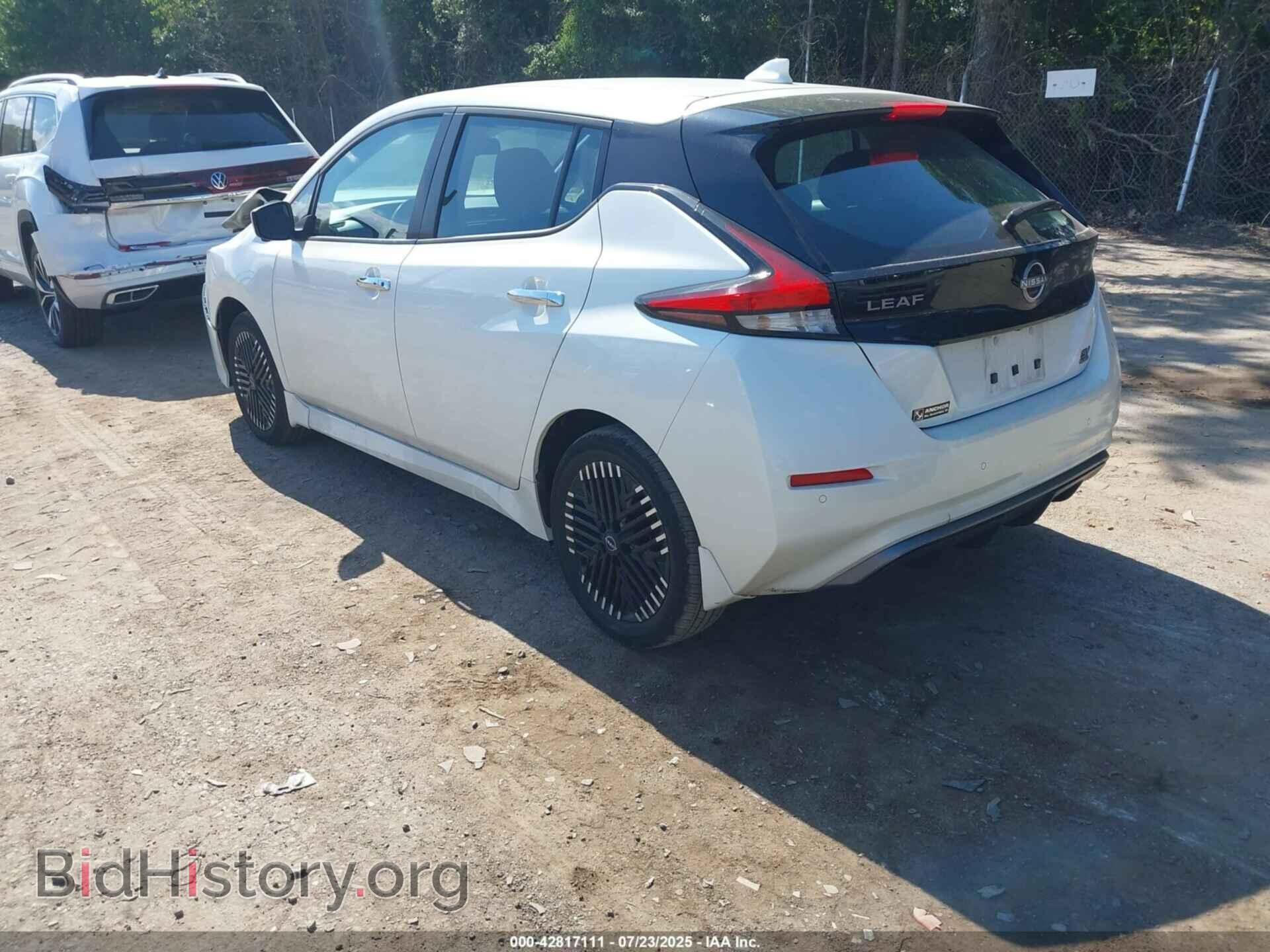 2023 NISSAN LEAF - VIN: 1N4CZ1CV1PC553044 - Фото 3