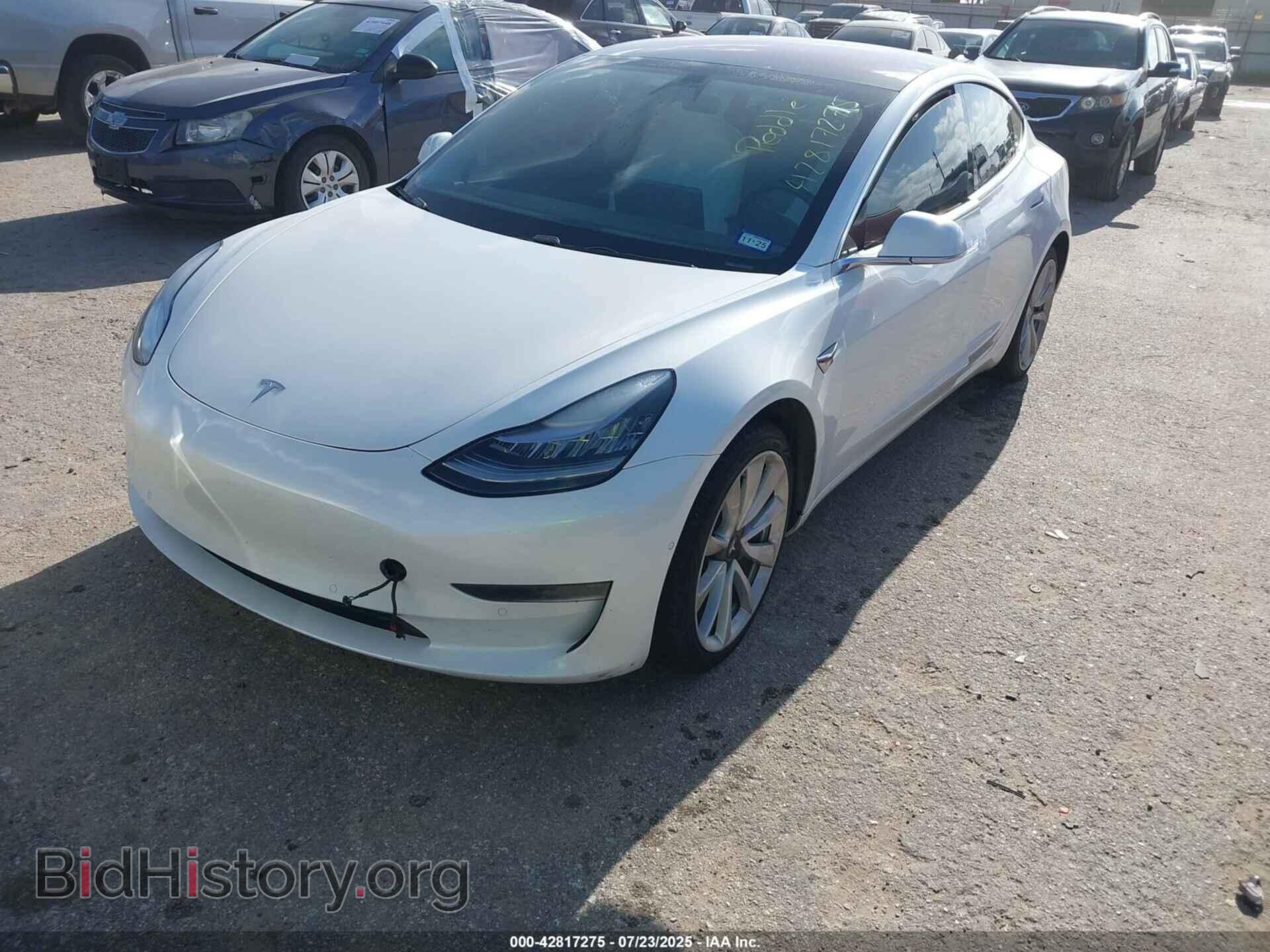 2019 TESLA MODEL 3 - VIN: 5YJ3E1EA8KF326770 - Фото 2