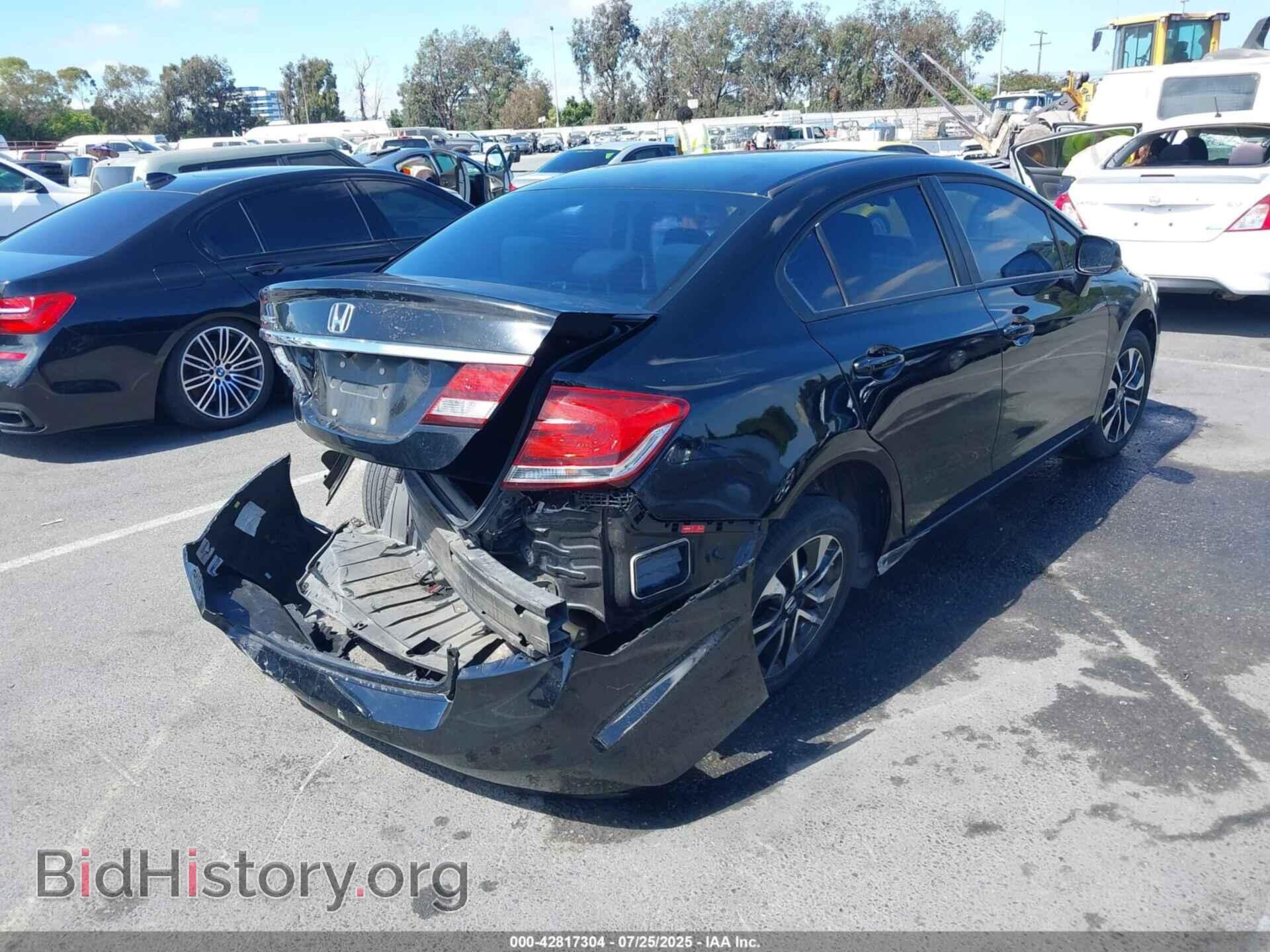 2013 HONDA CIVIC - VIN: 19XFB2F85DE243989 - Фото 4
