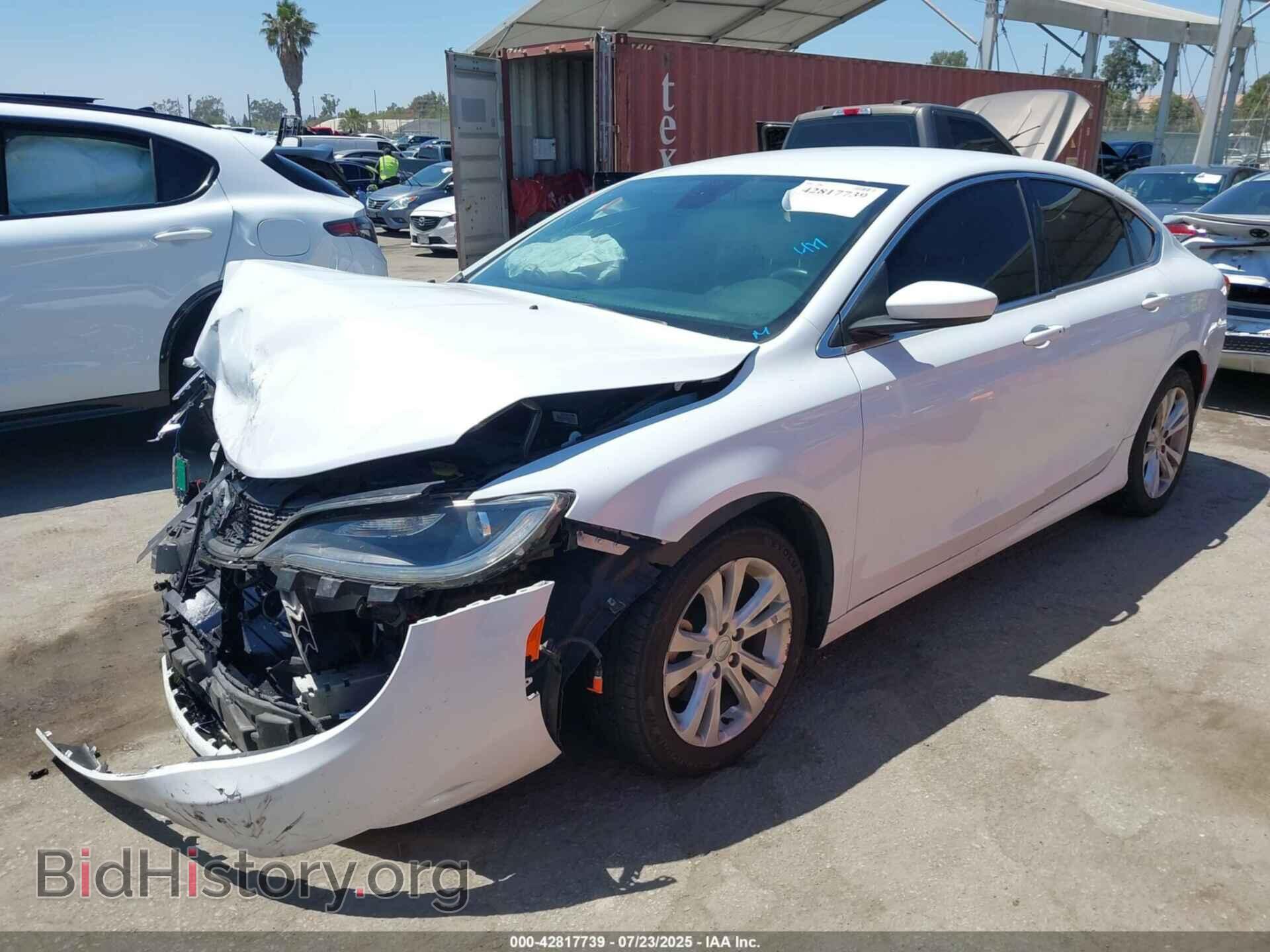 2015 CHRYSLER 200 - VIN: 1C3CCCAB9FN531509 - Фото 2