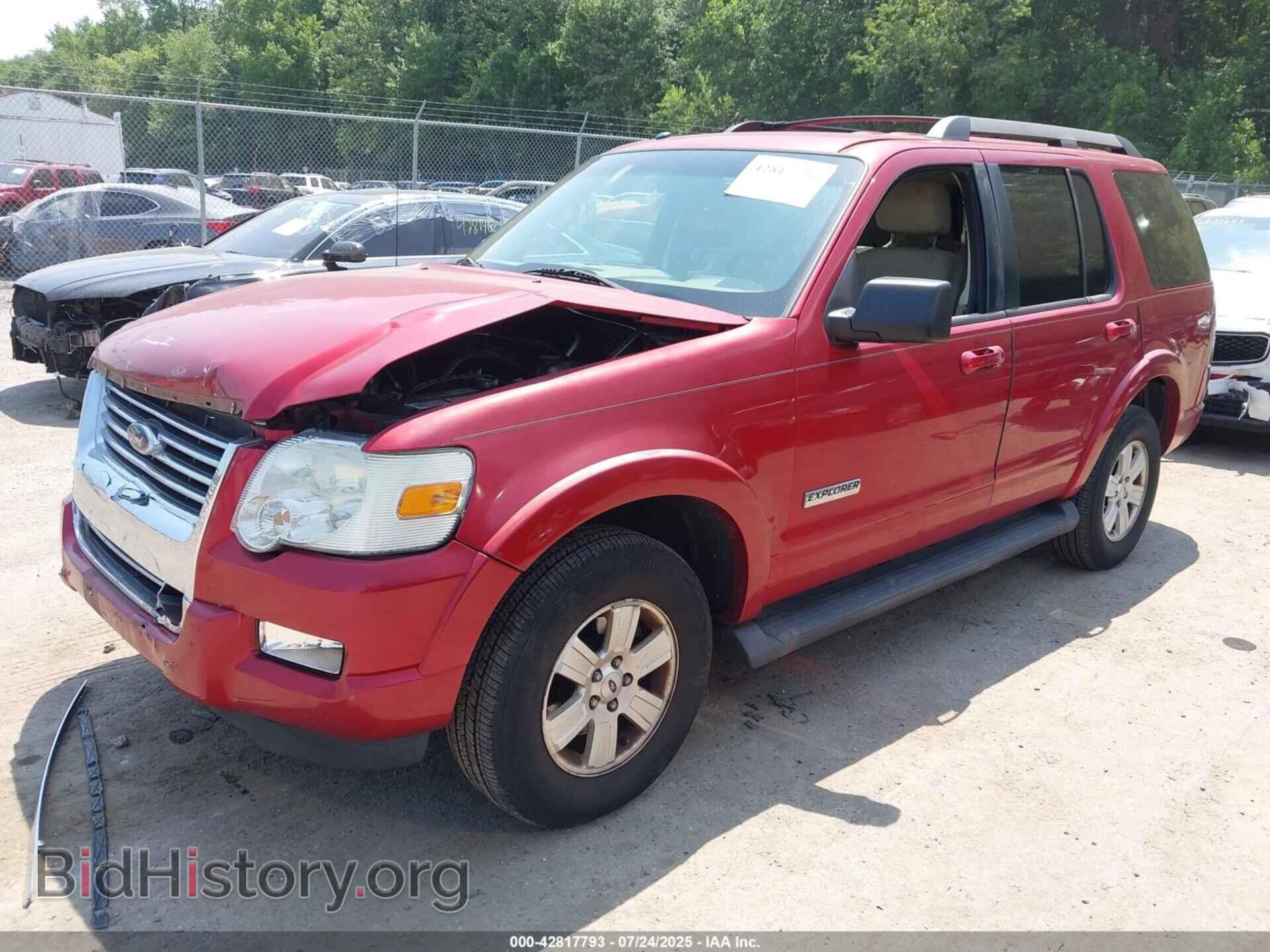 2008 FORD EXPLORER - VIN: 1FMEU73E28UA70772 - Фото 2