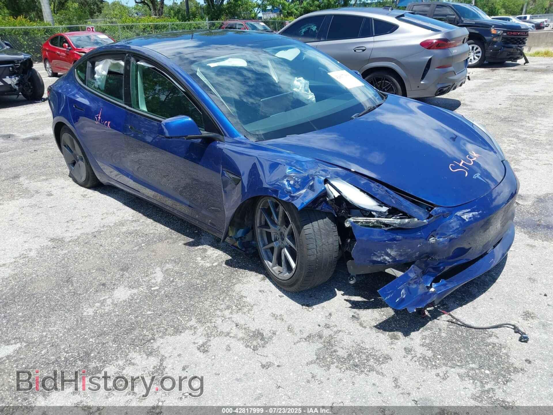 Photo 5YJ3E1EA2PF697902 - TESLA MODEL 3 2023