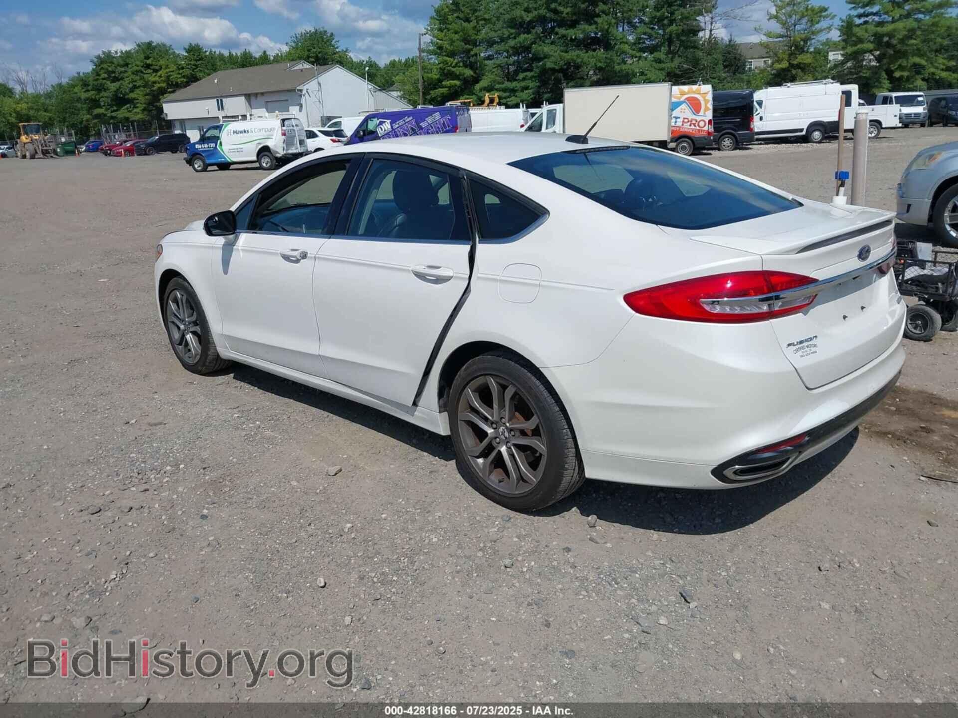 2017 FORD FUSION - VIN: 3FA6P0T90HR243504 - Фото 3