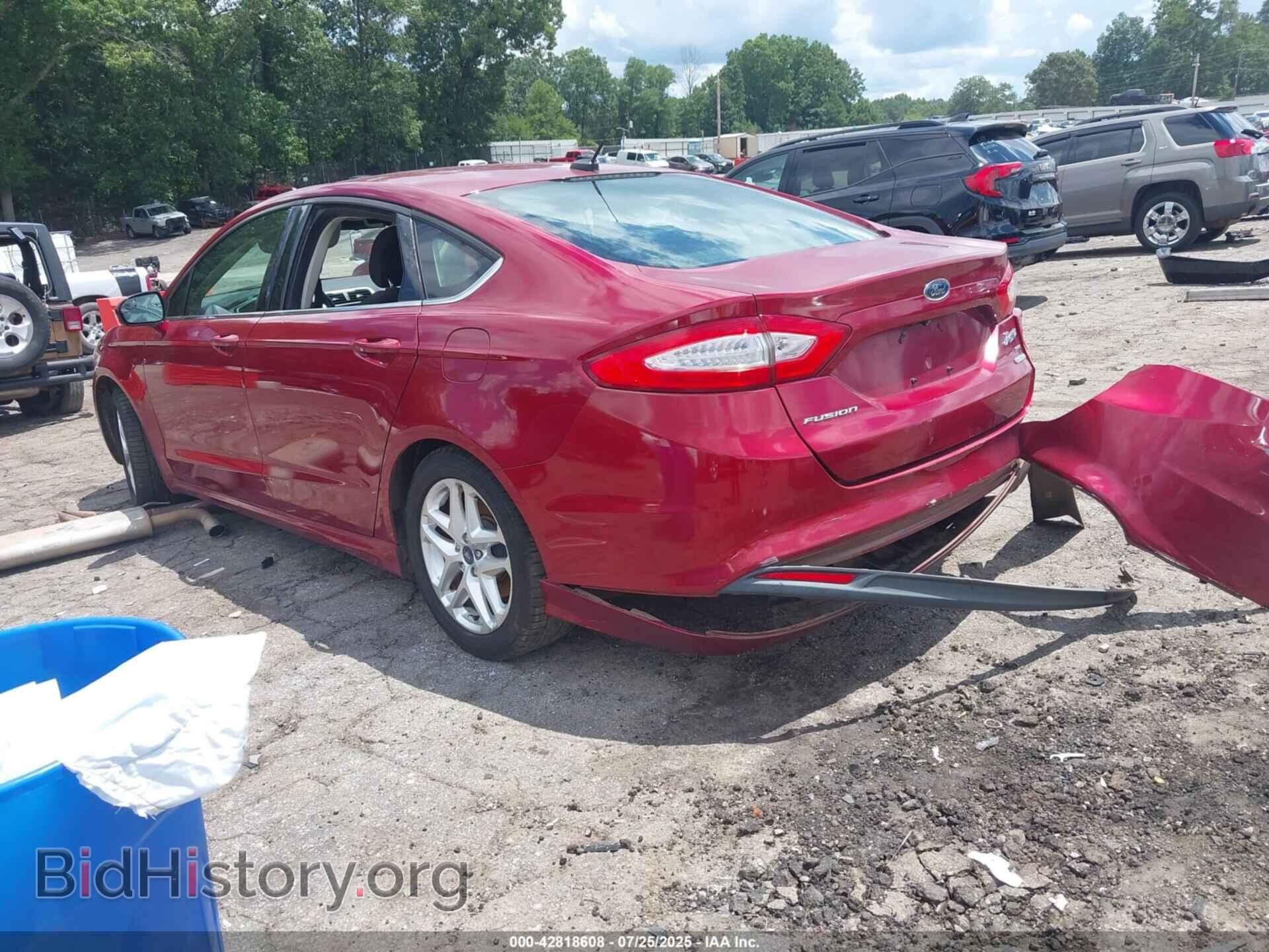 2013 FORD FUSION - VIN: 3FA6P0HR5DR277375 - Фото 3