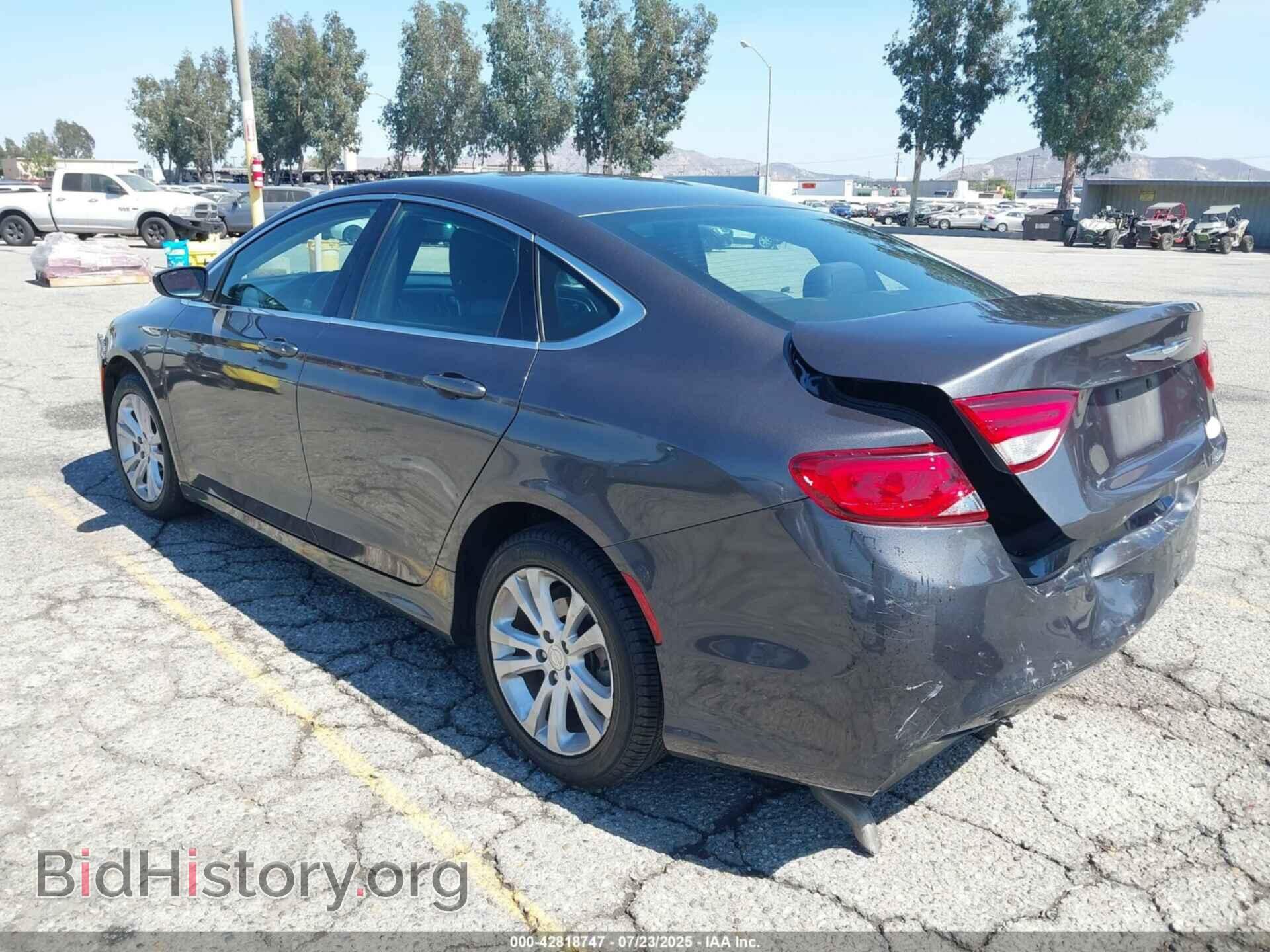 2015 CHRYSLER 200 - VIN: 1C3CCCAB0FN691794 - Фото 3