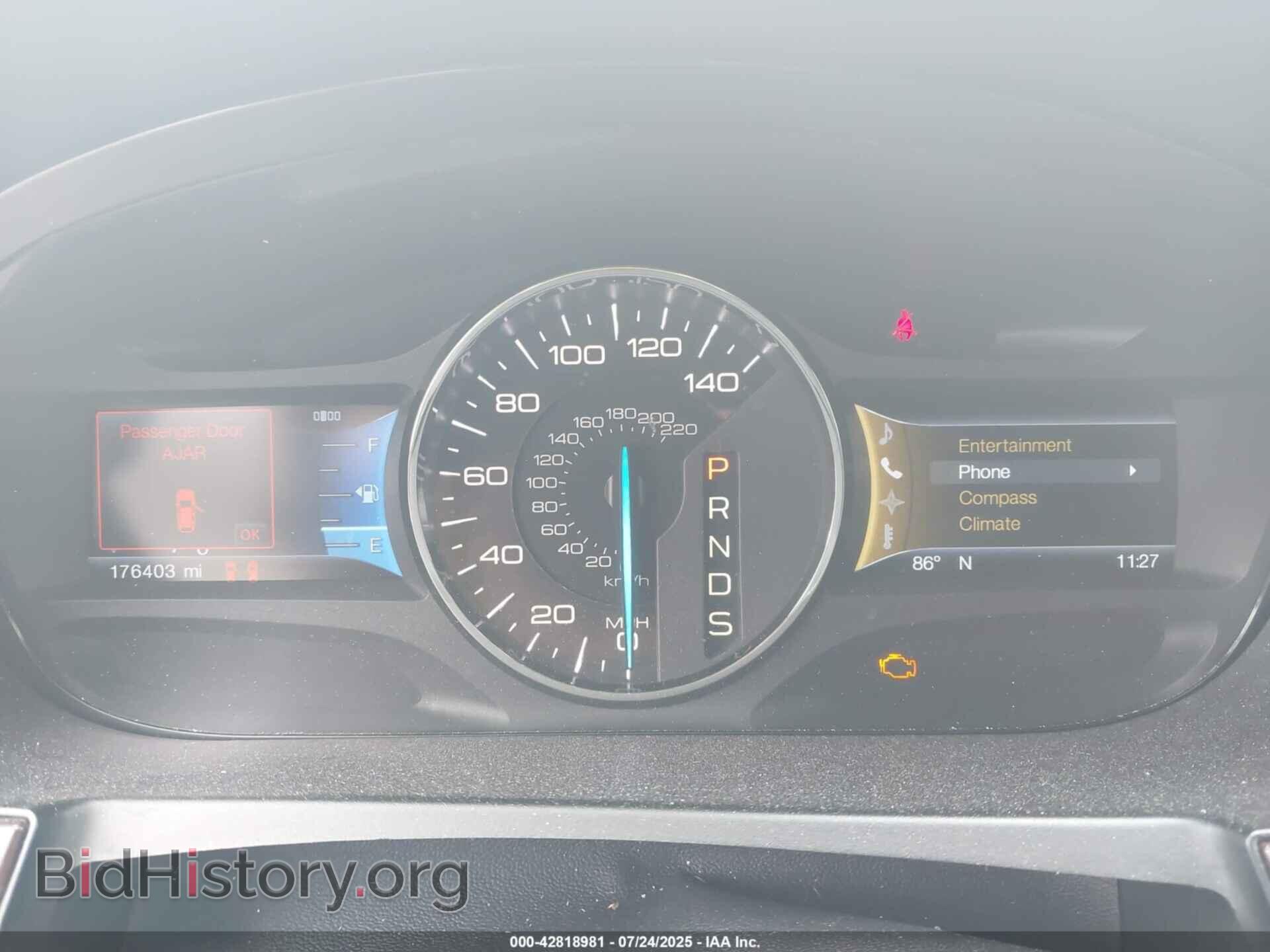 2013 FORD EDGE - VIN: 2FMDK4KC8DBA60179 - Фото 7