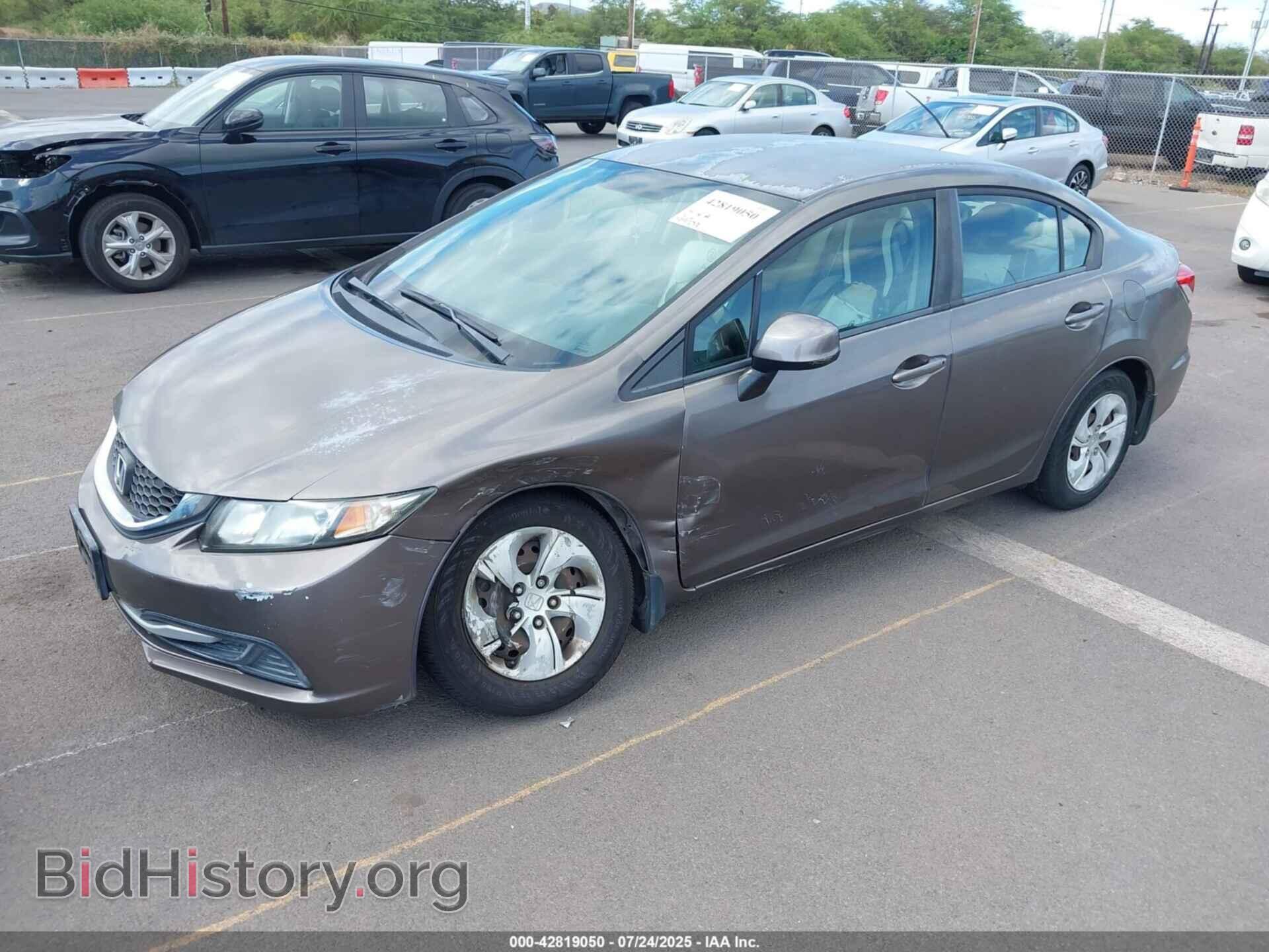 2013 HONDA CIVIC - VIN: 2HGFB2F56DH514912 - Фото 2