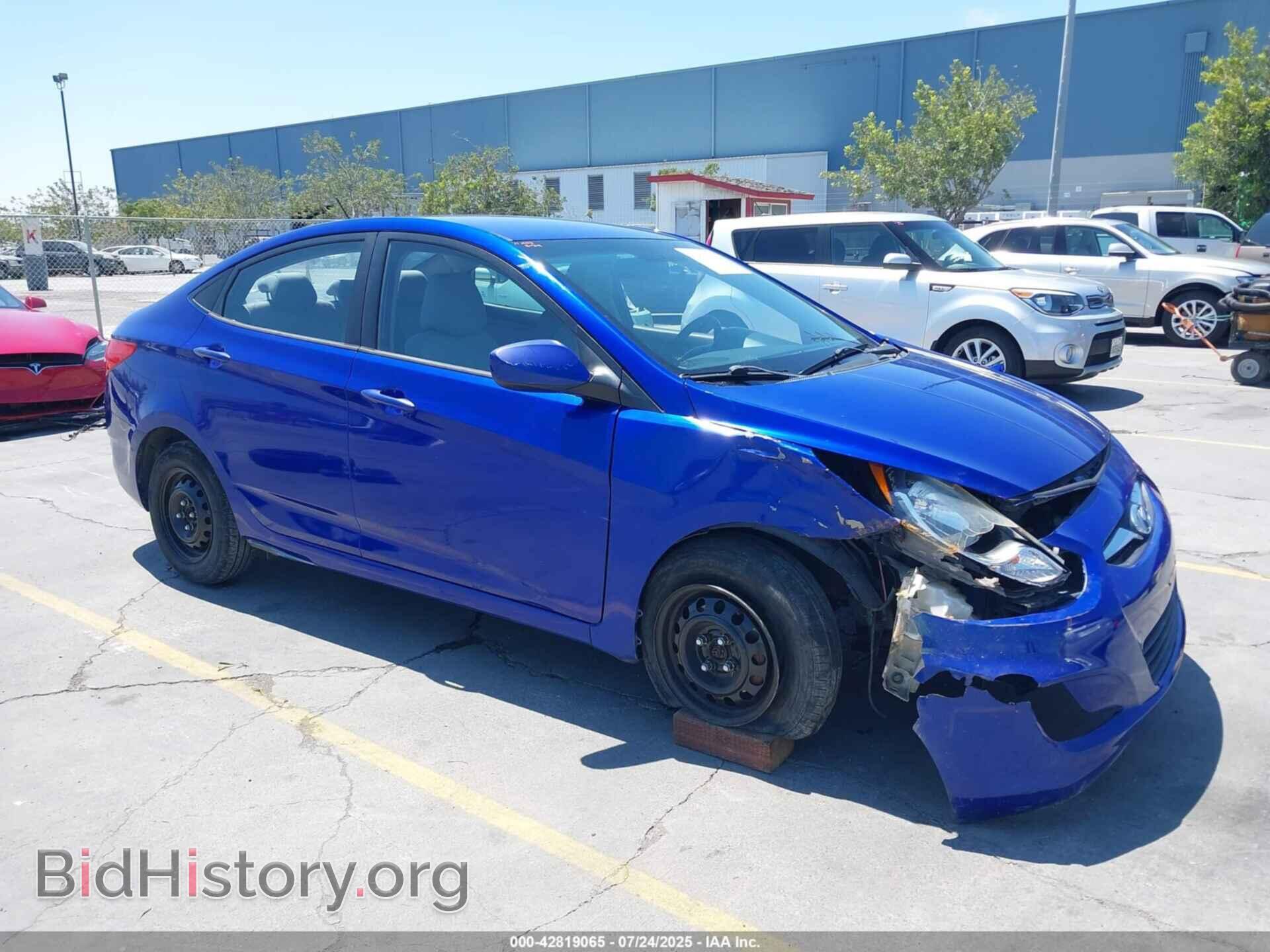 Photo KMHCT4AE2DU357972 - HYUNDAI ACCENT 2013